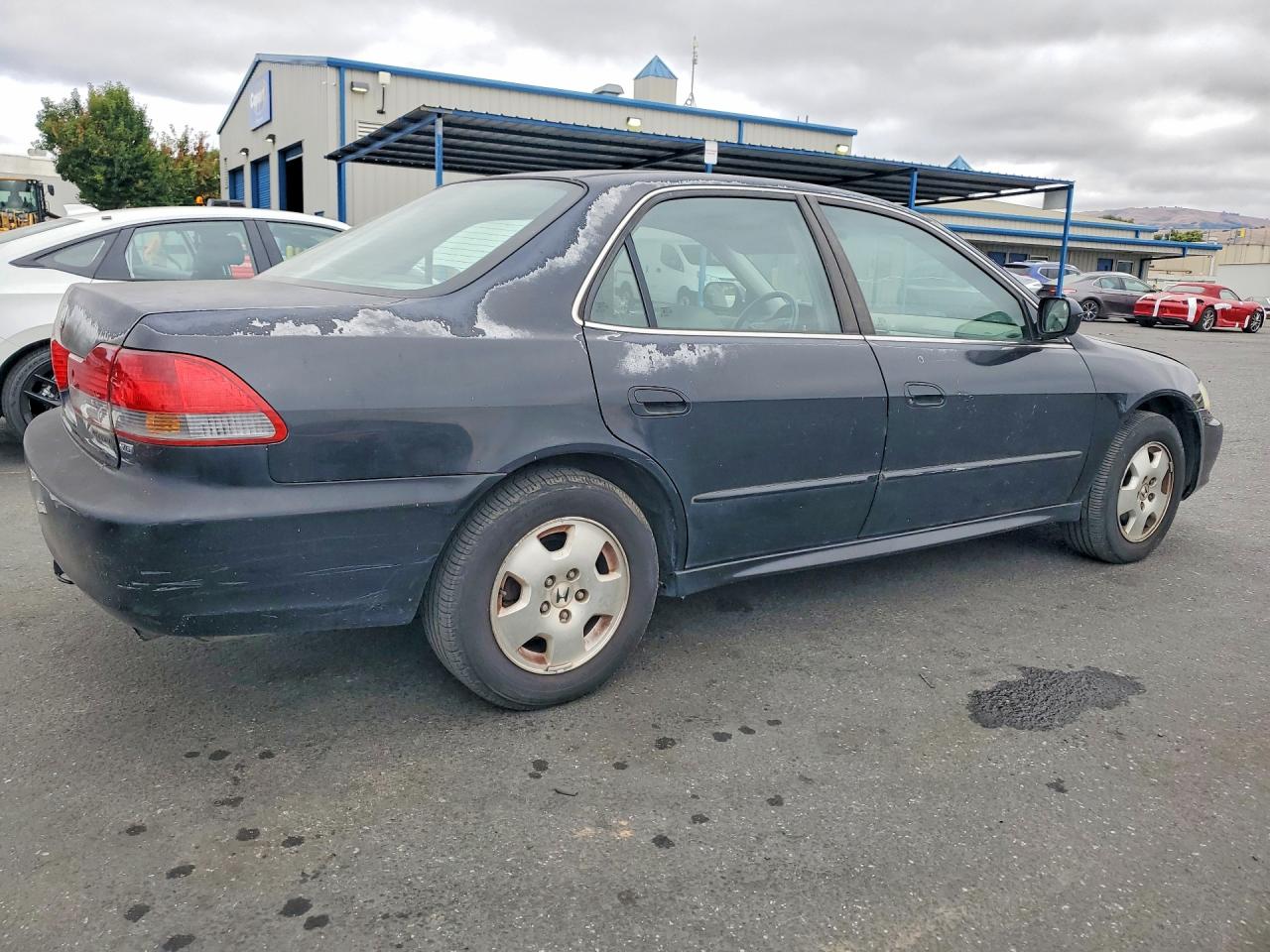 2002 Honda Accord Ex Black vin: 1HGCG16502A023052