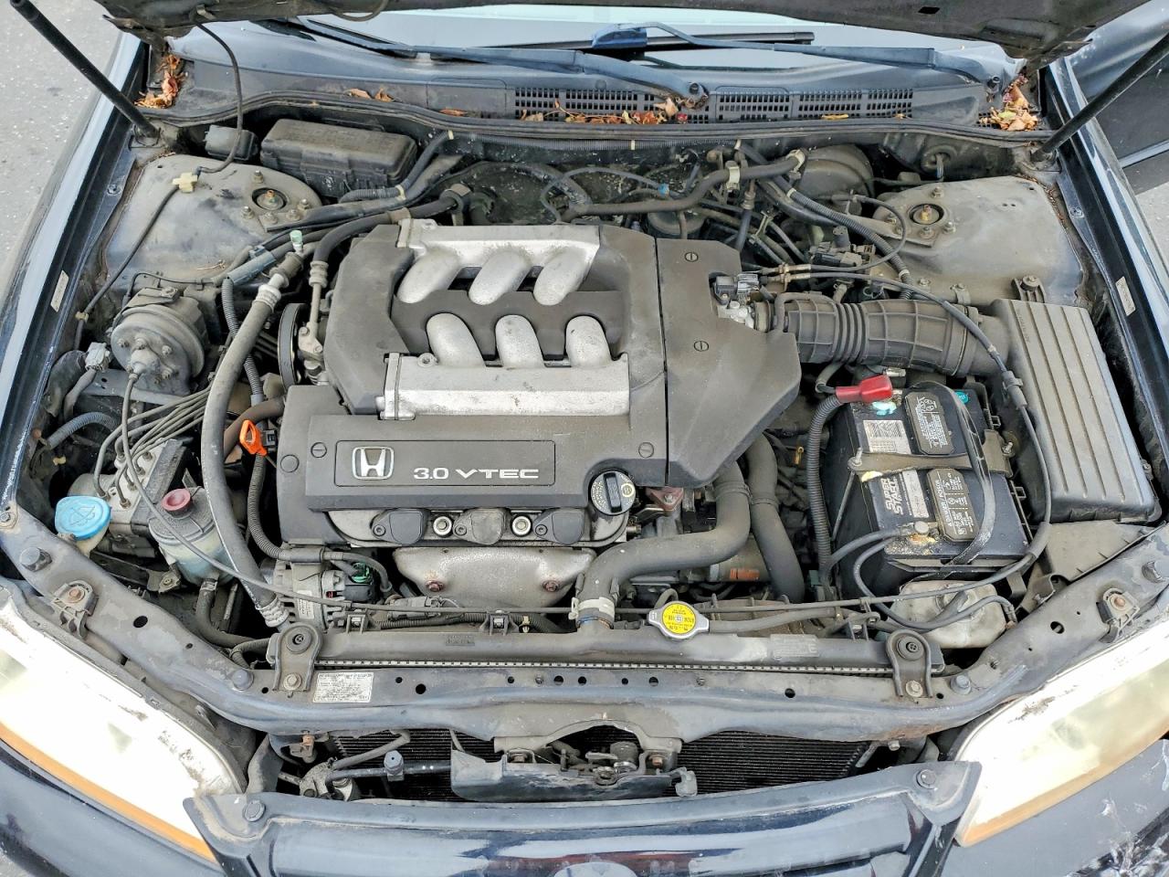 2002 Honda Accord Ex Black vin: 1HGCG16502A023052