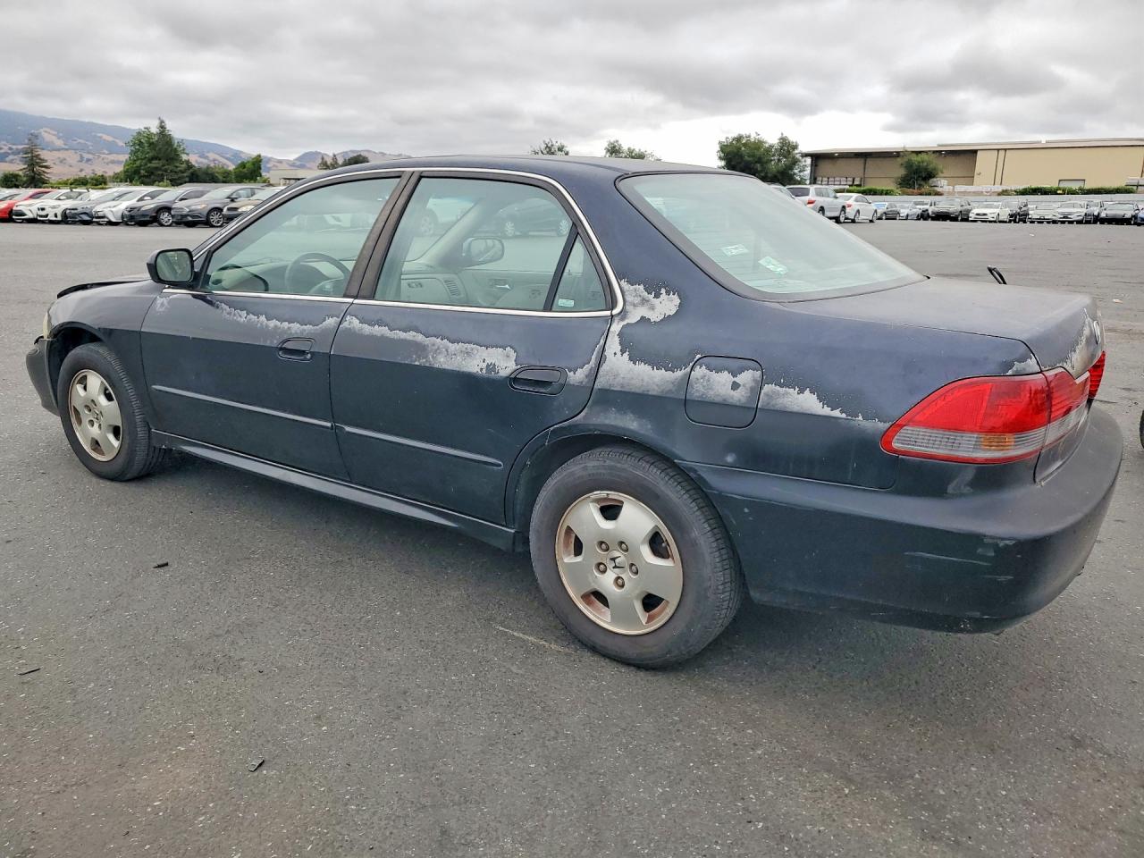 2002 Honda Accord Ex Black vin: 1HGCG16502A023052