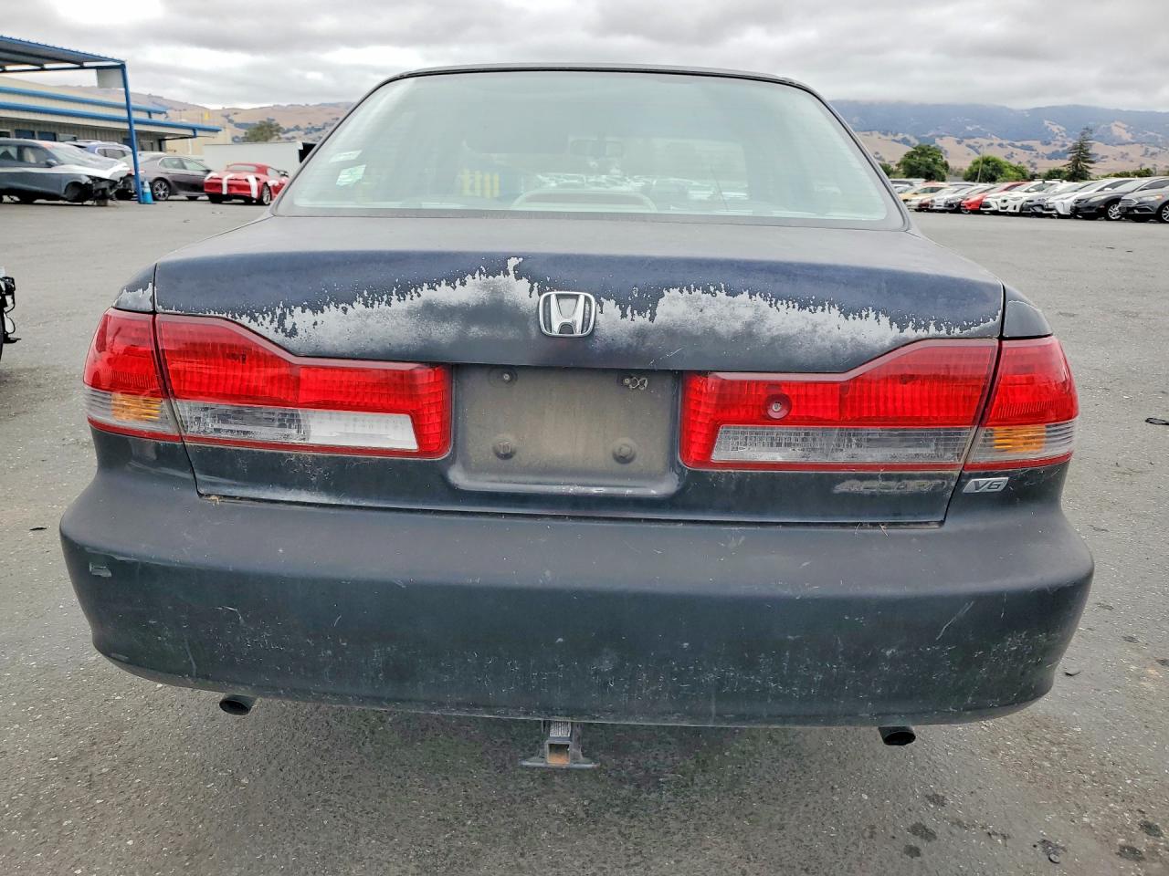 2002 Honda Accord Ex Black vin: 1HGCG16502A023052