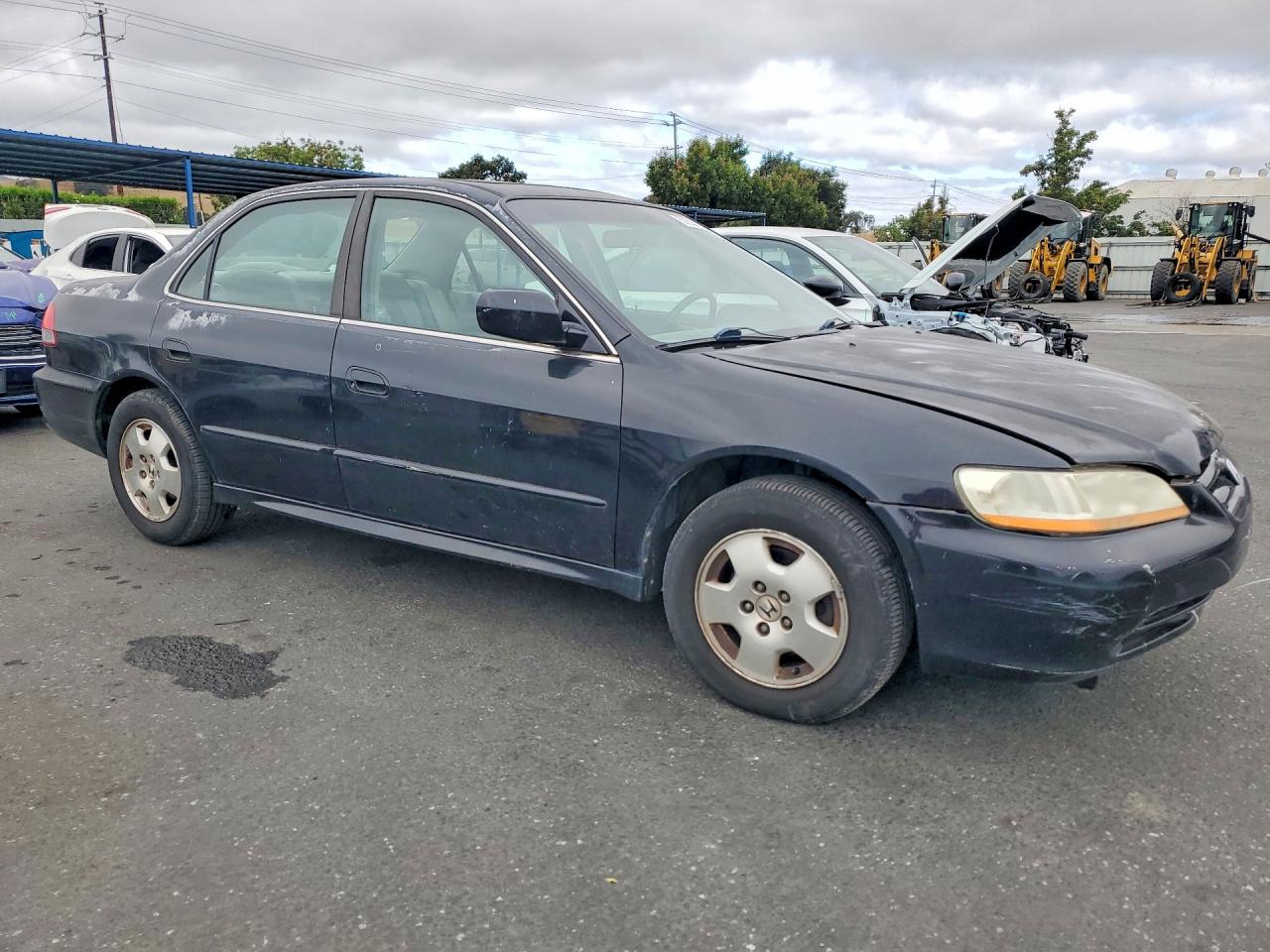 2002 Honda Accord Ex Black vin: 1HGCG16502A023052