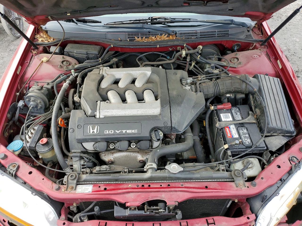2002 Honda Accord Ex Red vin: 1HGCG16502A026209