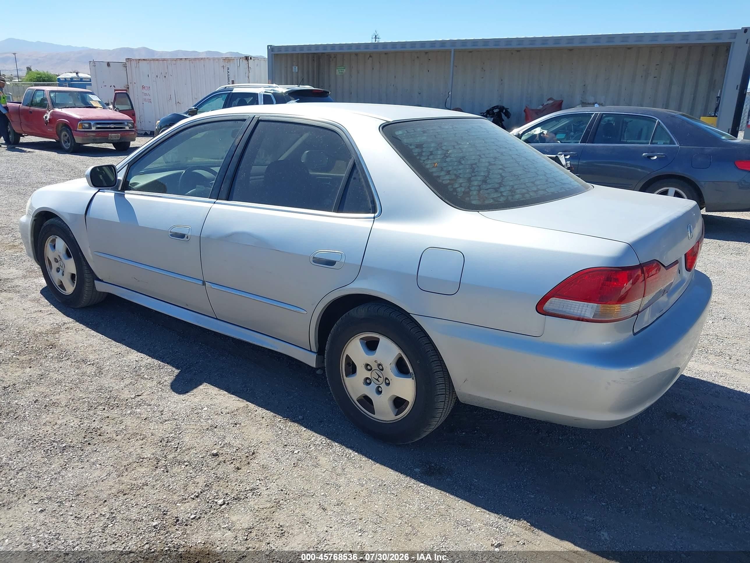 2002 Honda Accord 3.0 Ex Silver vin: 1HGCG16502A053216
