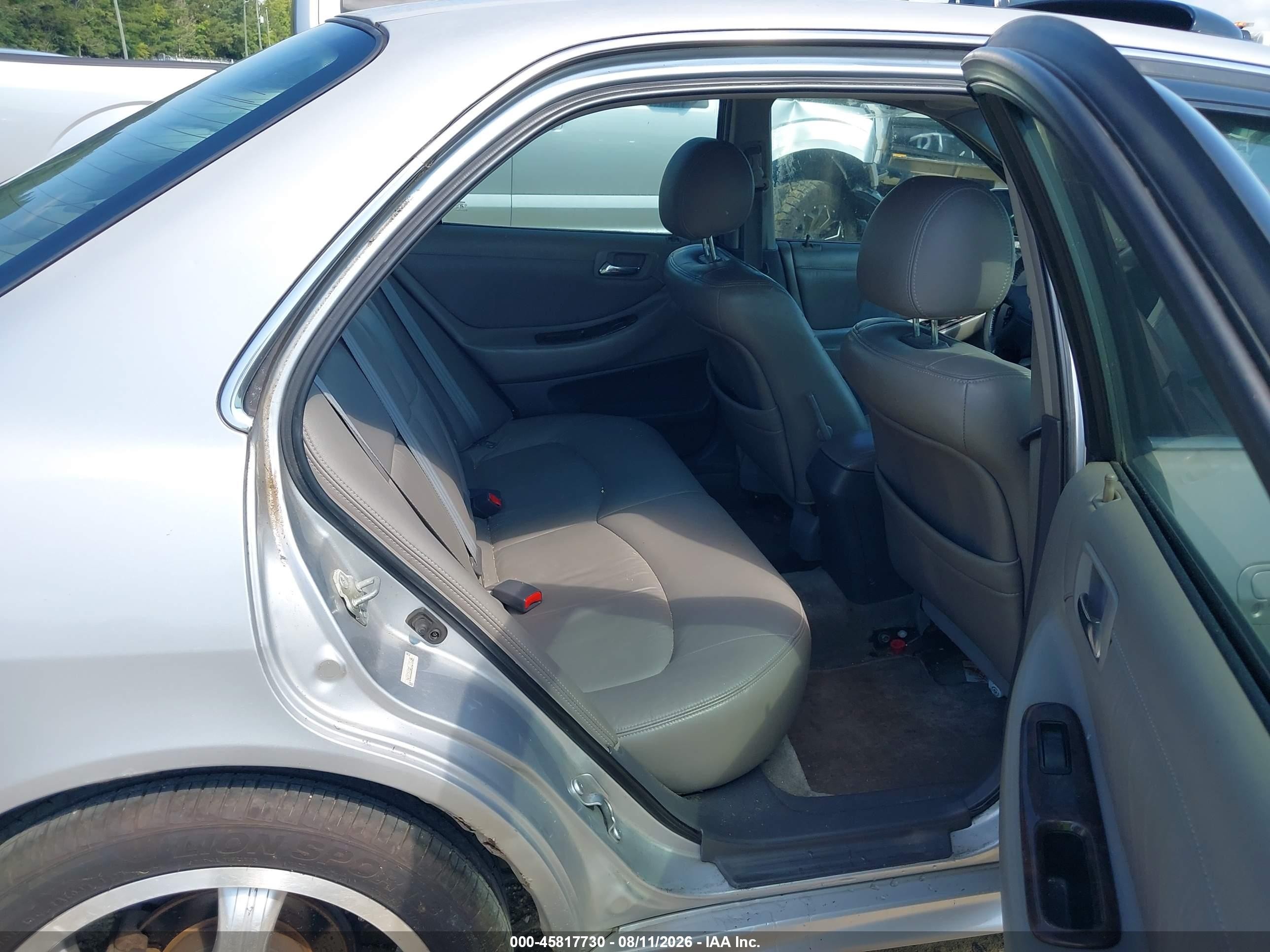 2002 Honda Accord 3.0 Ex Silver vin: 1HGCG16502A070405