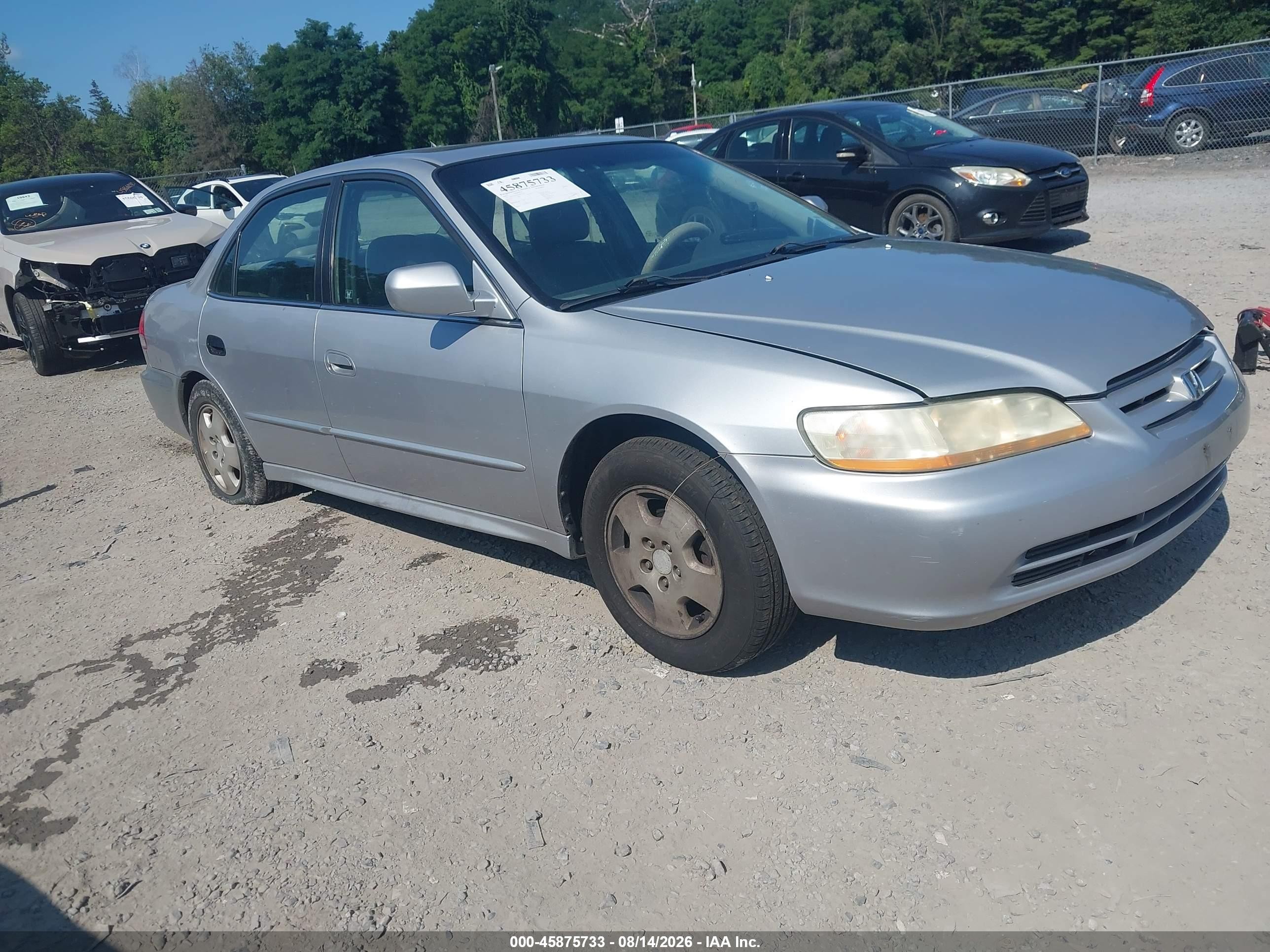 2002 Honda Accord 3.0 Ex Silver vin: 1HGCG16502A075720