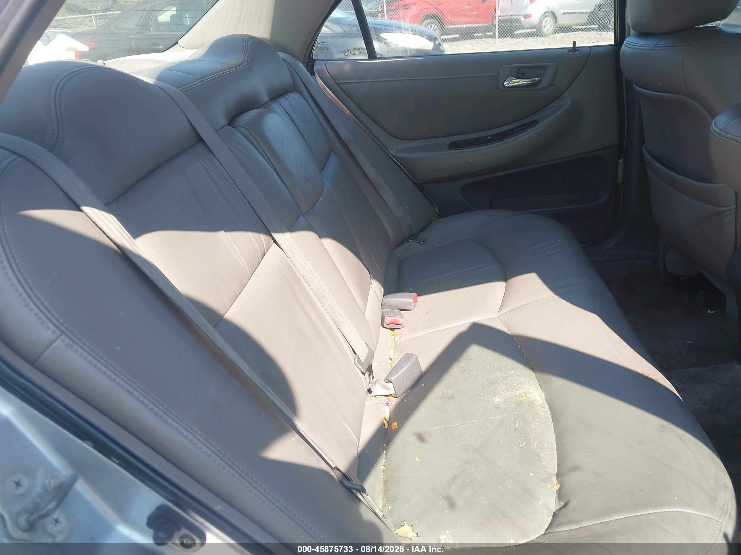 2002 Honda Accord 3.0 Ex Silver vin: 1HGCG16502A075720