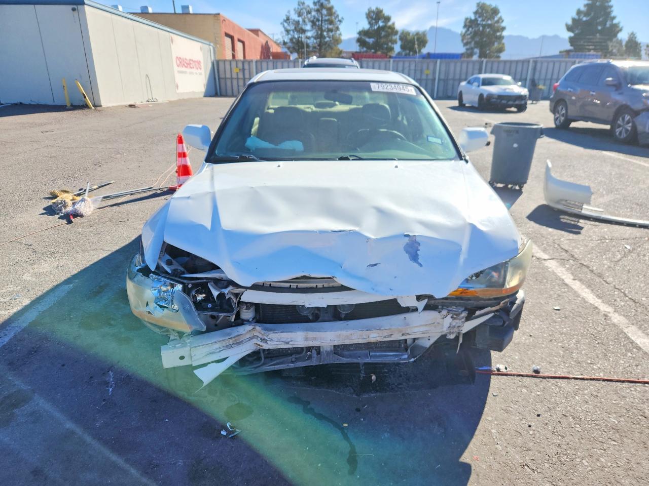2002 Honda Accord Sedan Ex Auto White vin: 1HGCG16502A082117