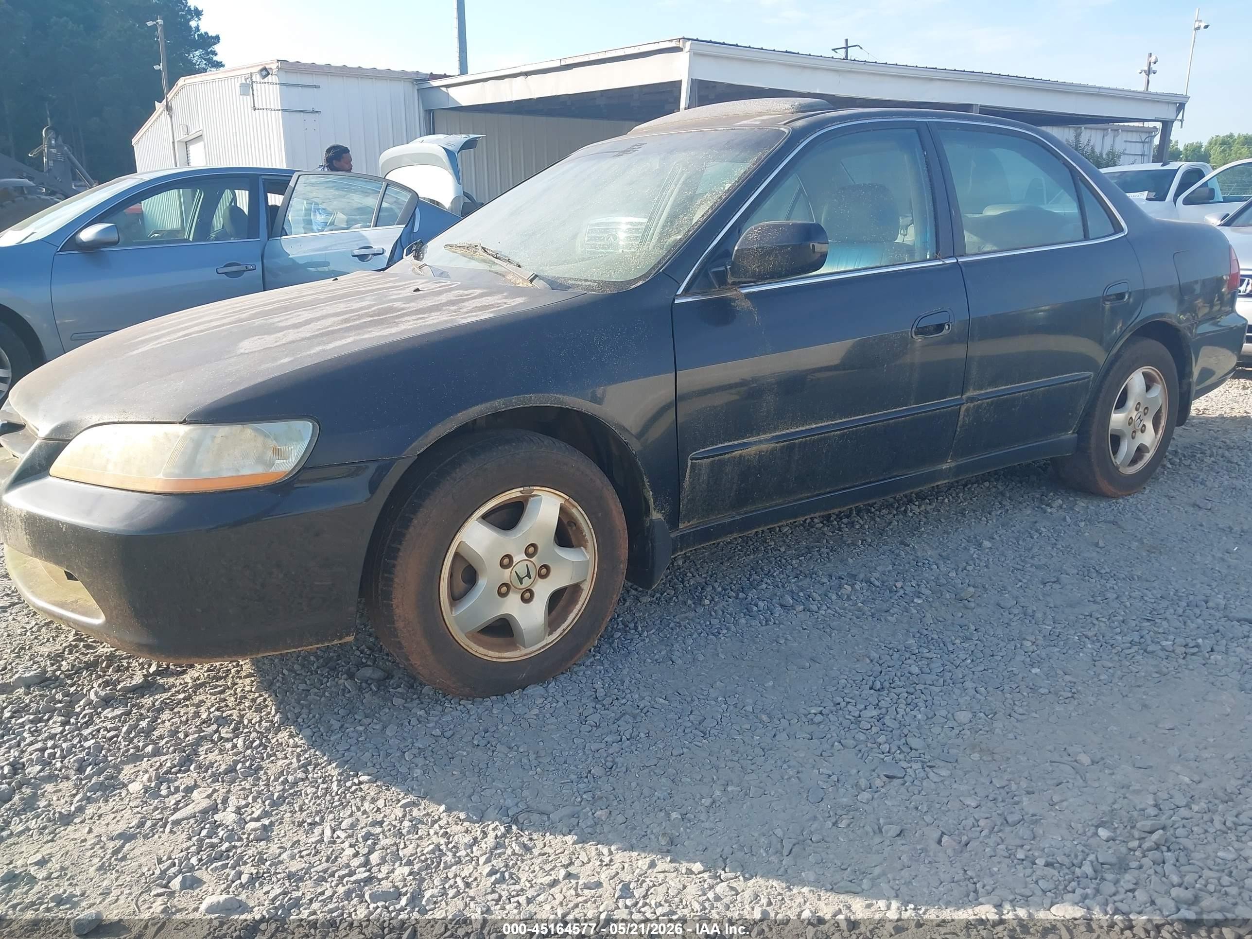 1999 Honda Accord Ex V6 Green vin: 1HGCG1650XA018540