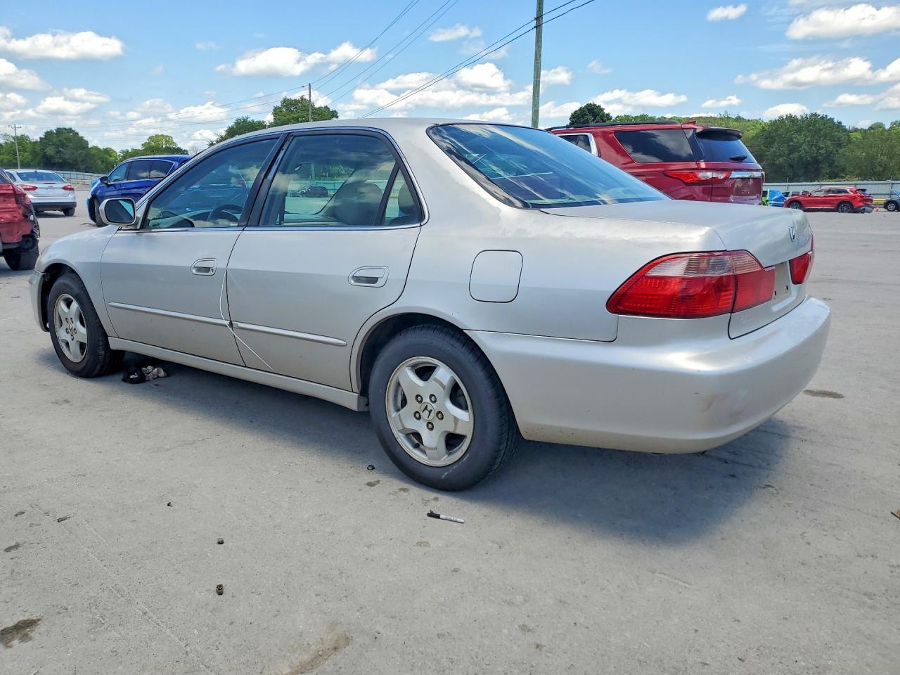 1999 Honda Accord Ex Silver vin: 1HGCG1650XA040585