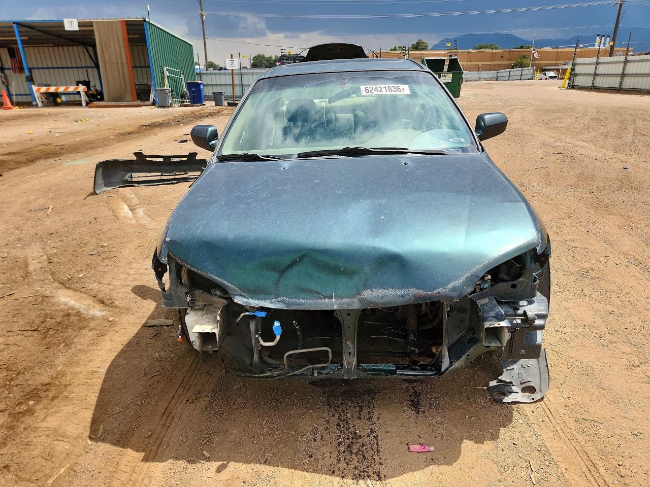 2000 Honda Accord Ex Green vin: 1HGCG1650YA066024