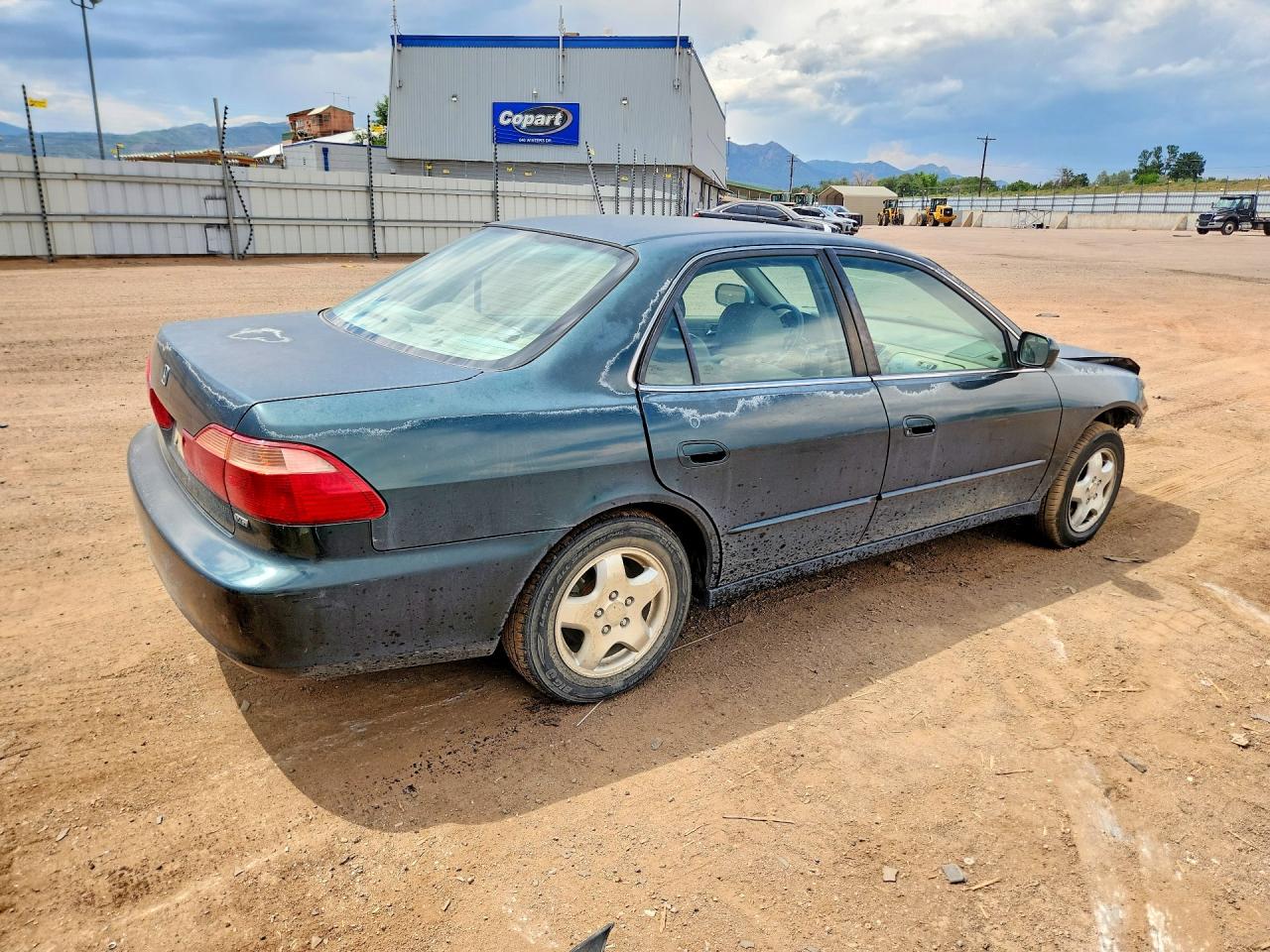 2000 Honda Accord Ex Green vin: 1HGCG1650YA066024