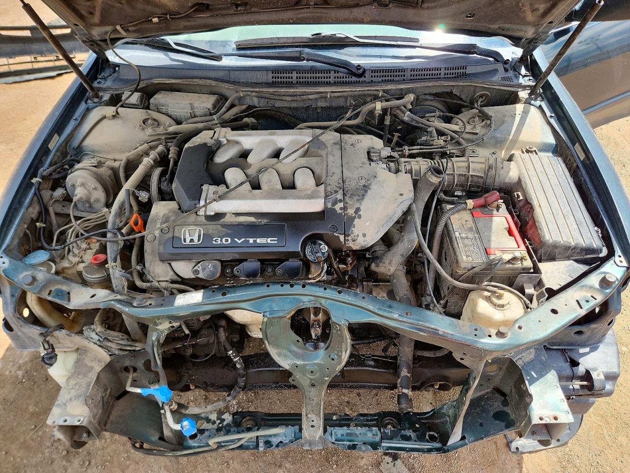 2000 Honda Accord Ex Green vin: 1HGCG1650YA066024