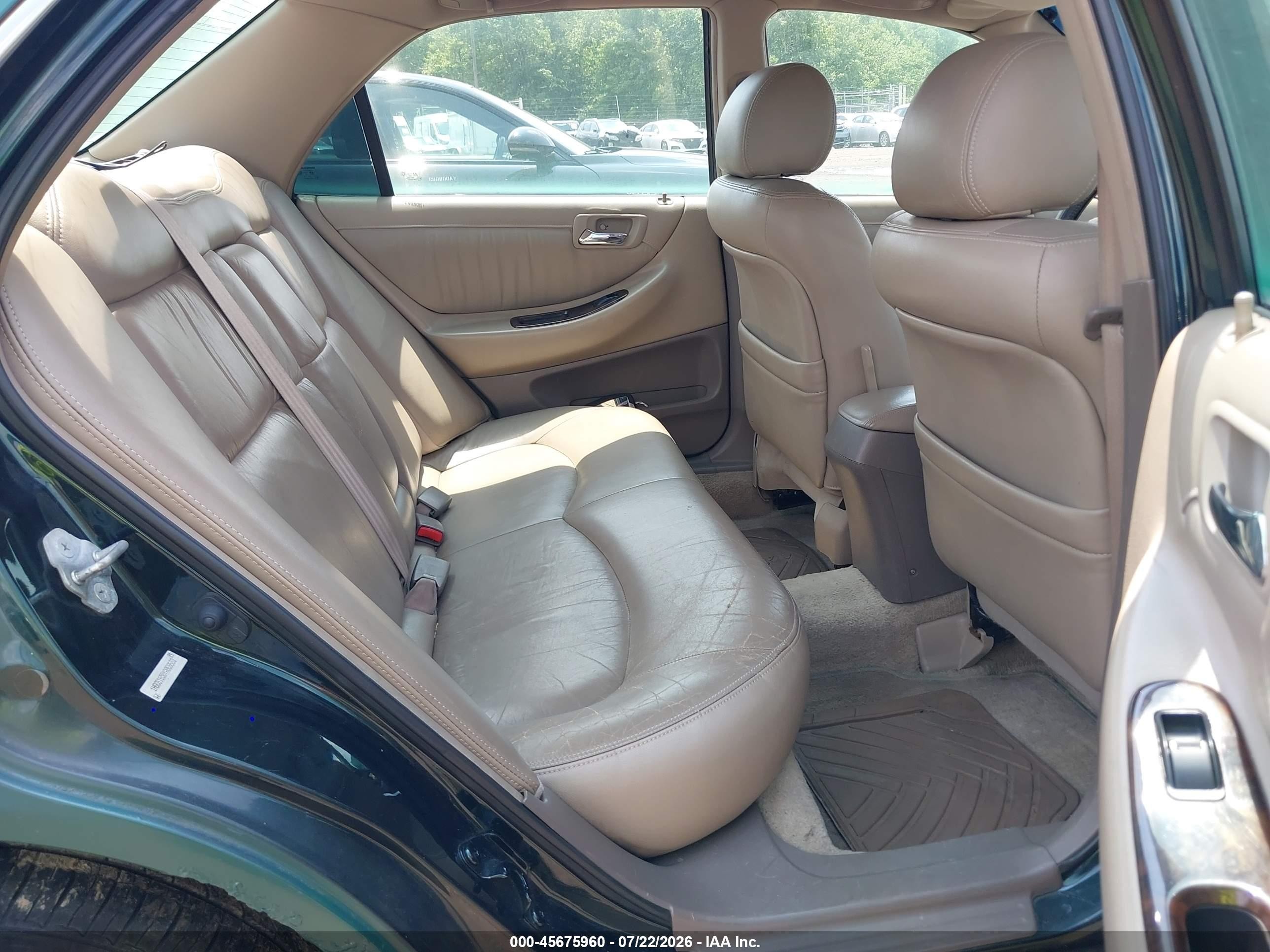 2000 Honda Accord 3.0 Ex Green vin: 1HGCG1650YA068663