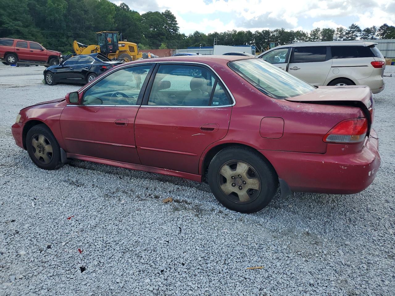 2001 Honda Accord Ex Красный vin: 1HGCG16511A002712