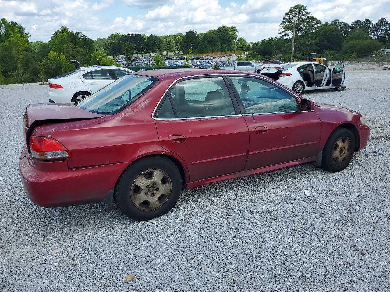 2001 Honda Accord Ex Красный vin: 1HGCG16511A002712