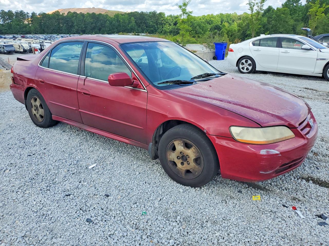 2001 Honda Accord Ex Красный vin: 1HGCG16511A002712