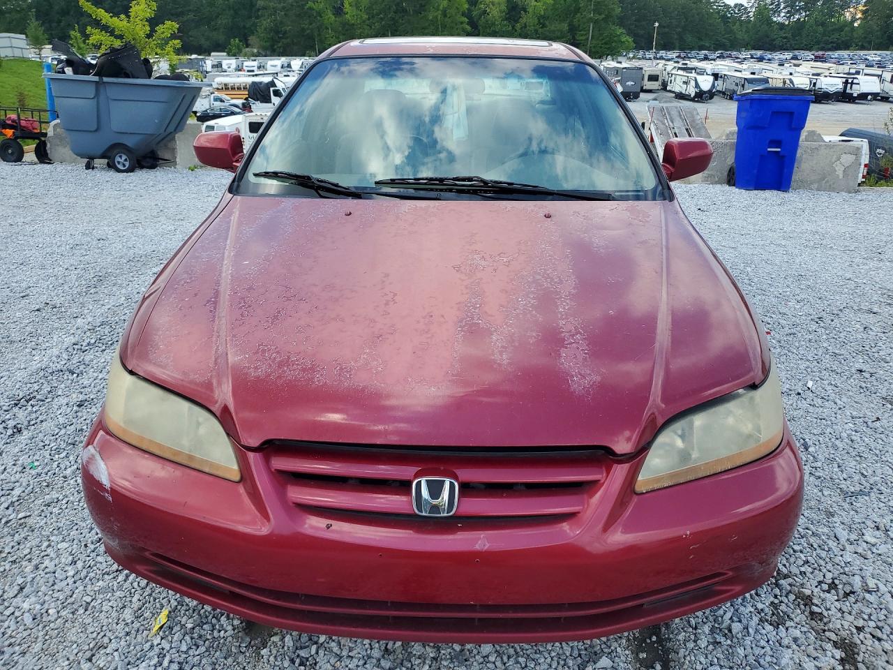2001 Honda Accord Ex Красный vin: 1HGCG16511A002712