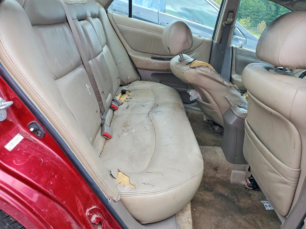 2001 Honda Accord Ex Красный vin: 1HGCG16511A002712