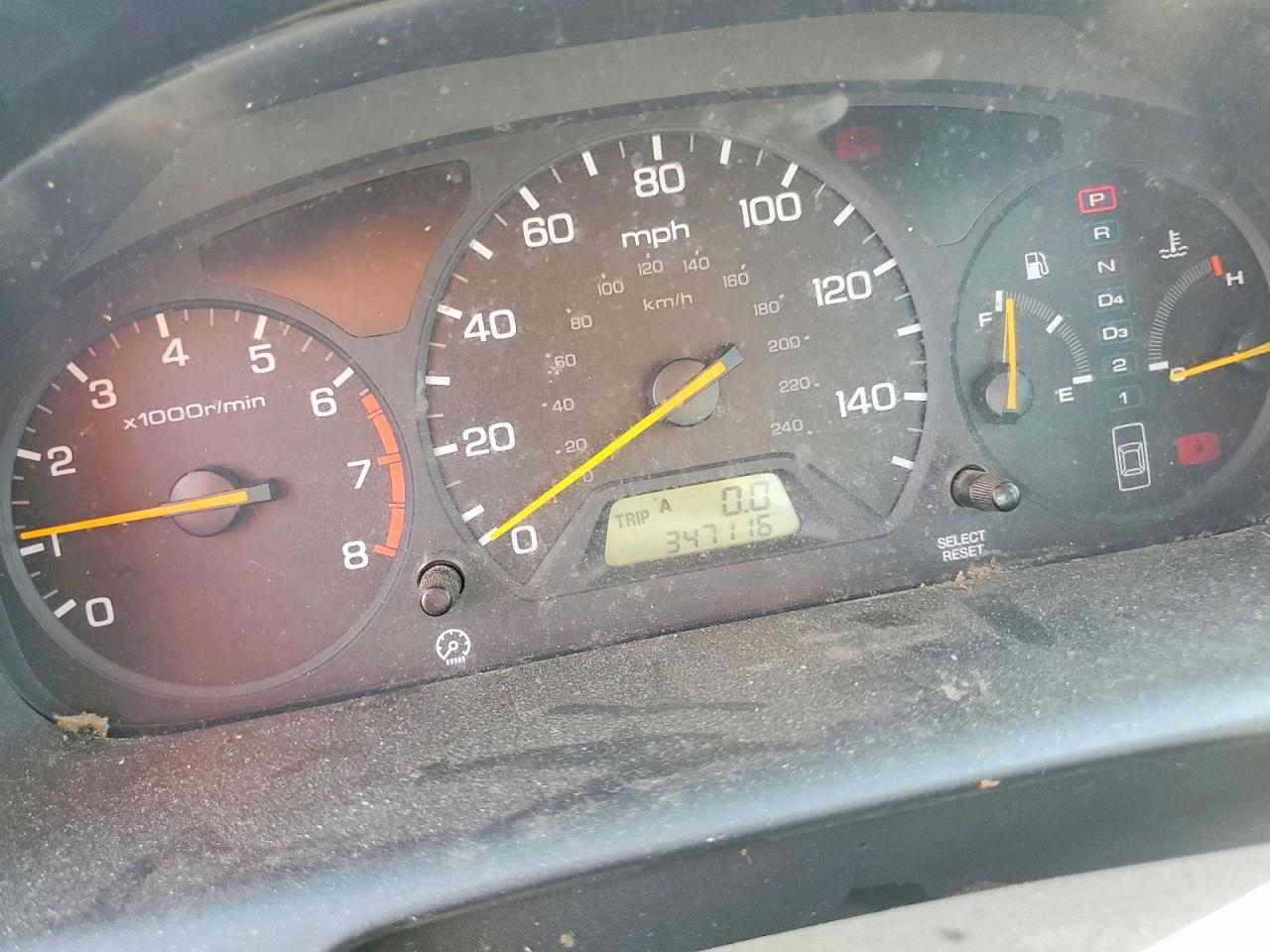 2001 Honda Accord Ex Красный vin: 1HGCG16511A002712