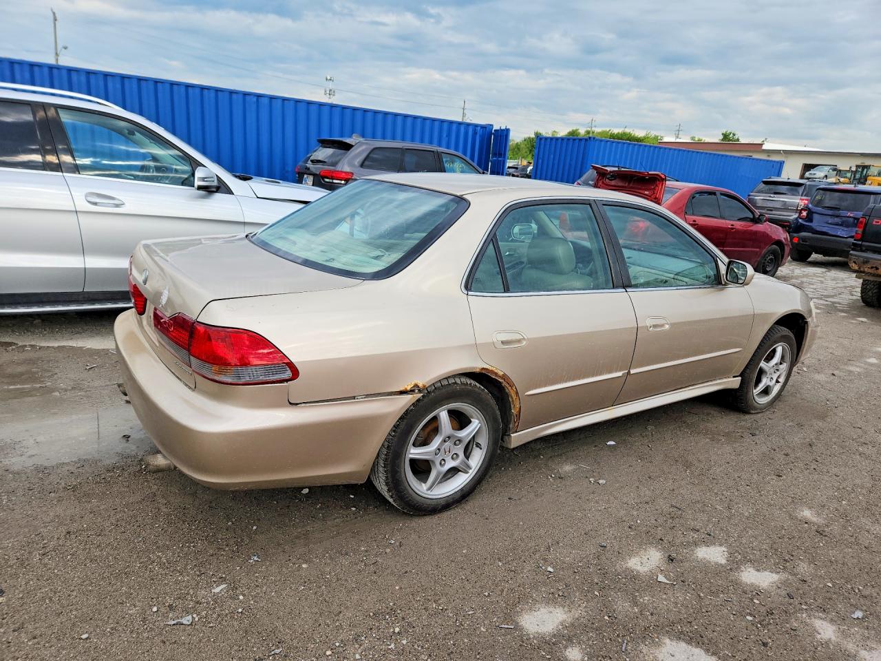 2001 Honda Accord Ex Желто-коричневый vin: 1HGCG16511A007778