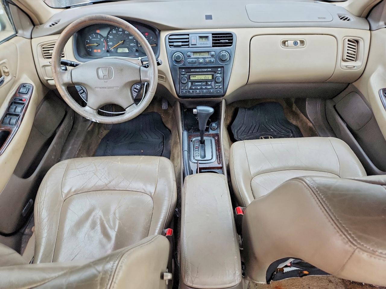 2001 Honda Accord Ex Желто-коричневый vin: 1HGCG16511A007778