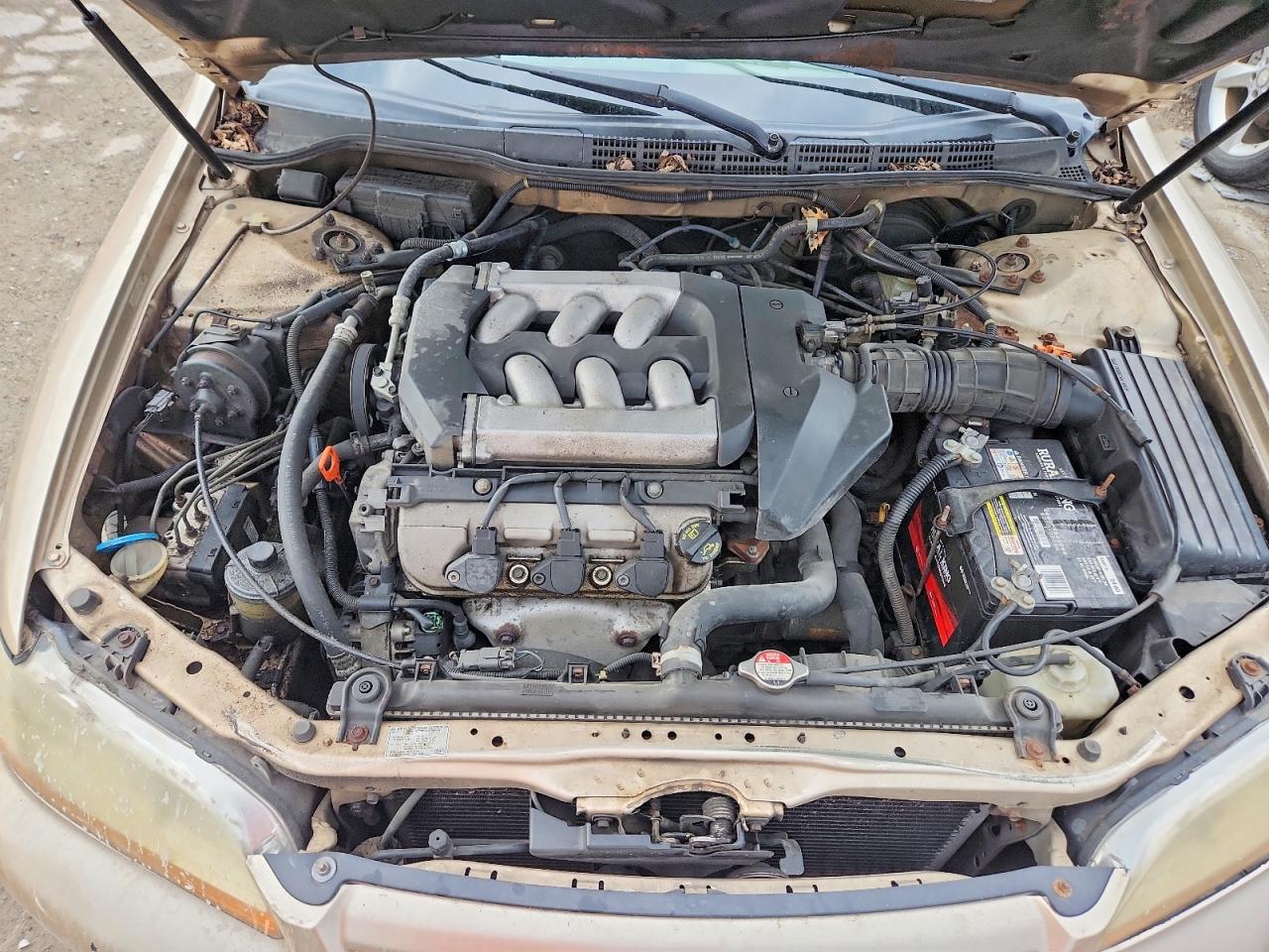 2001 Honda Accord Ex Желто-коричневый vin: 1HGCG16511A007778