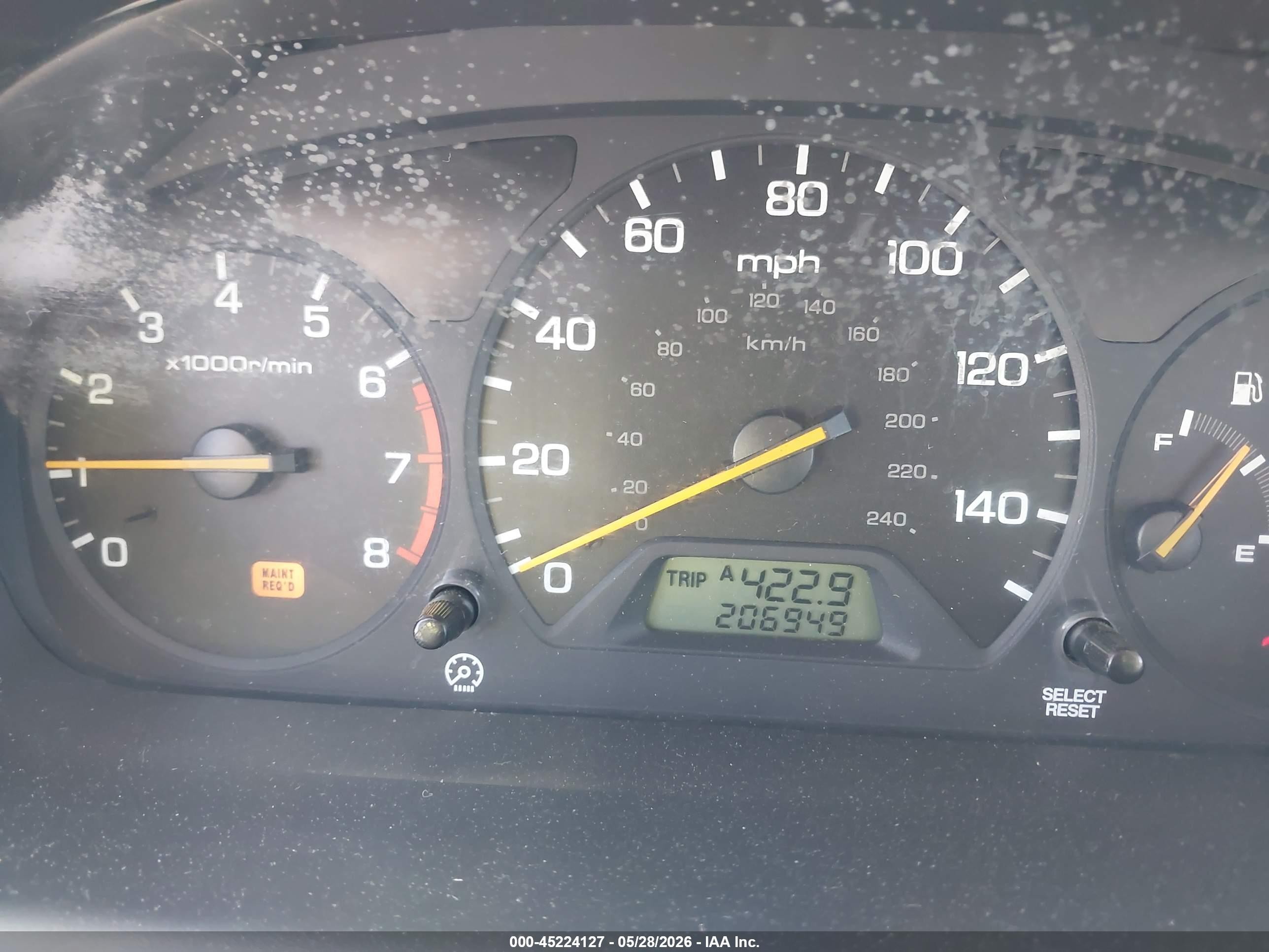 2001 Honda Accord 3.0 Ex Silver vin: 1HGCG16511A078771