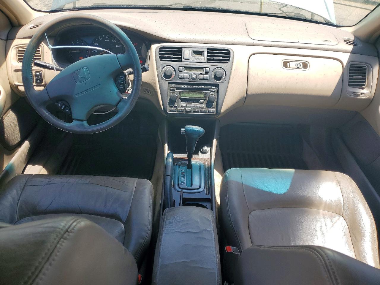 2002 Honda Accord Ex Green vin: 1HGCG16512A052558