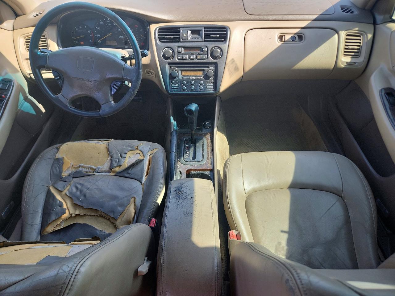 2000 Honda Accord Ex White vin: 1HGCG1651YA078344