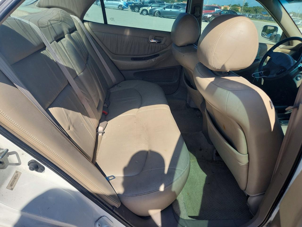 2000 Honda Accord Ex White vin: 1HGCG1651YA078344