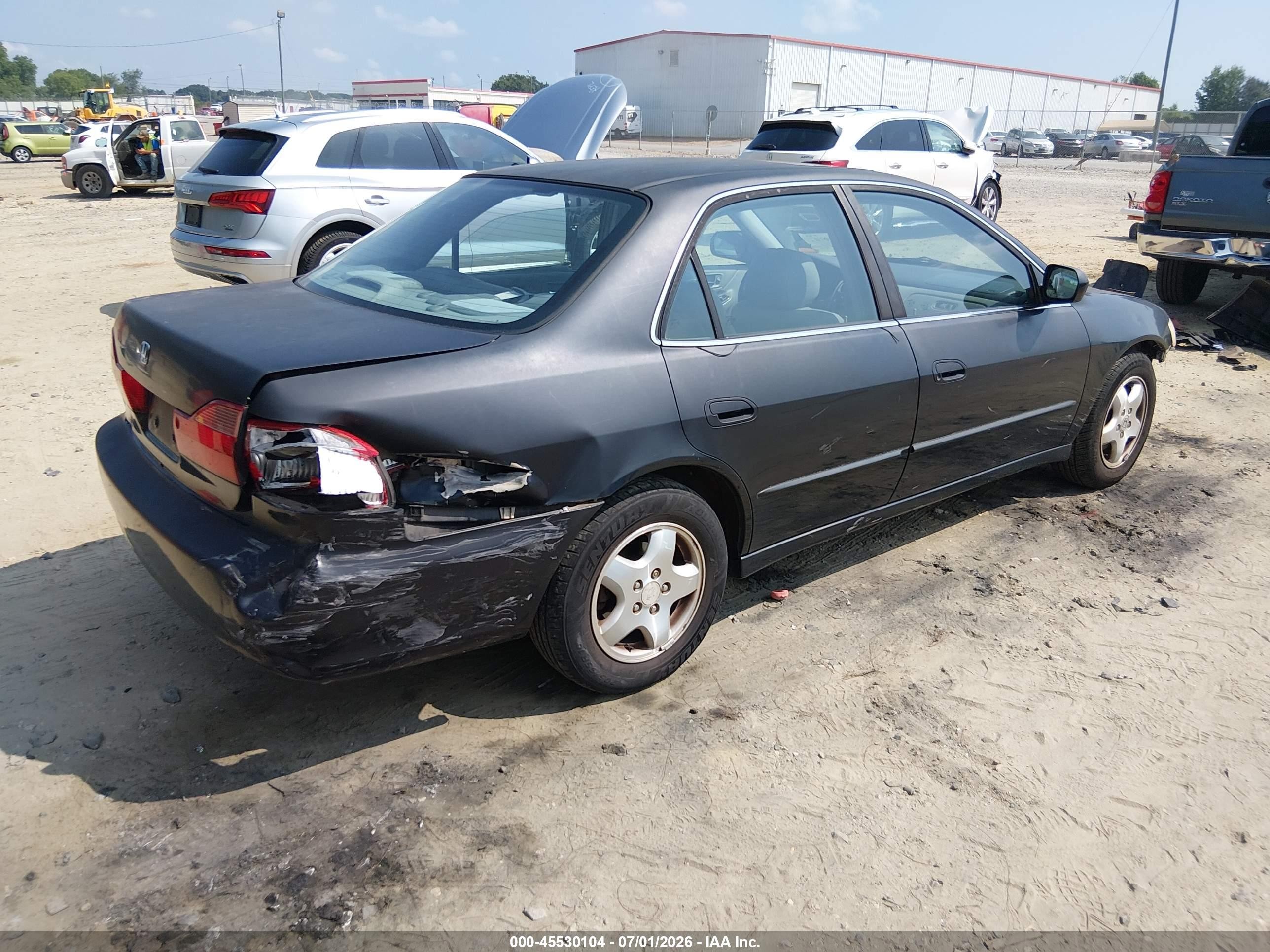 2000 Honda Accord 3.0 Ex Черный vin: 1HGCG1651YA089568