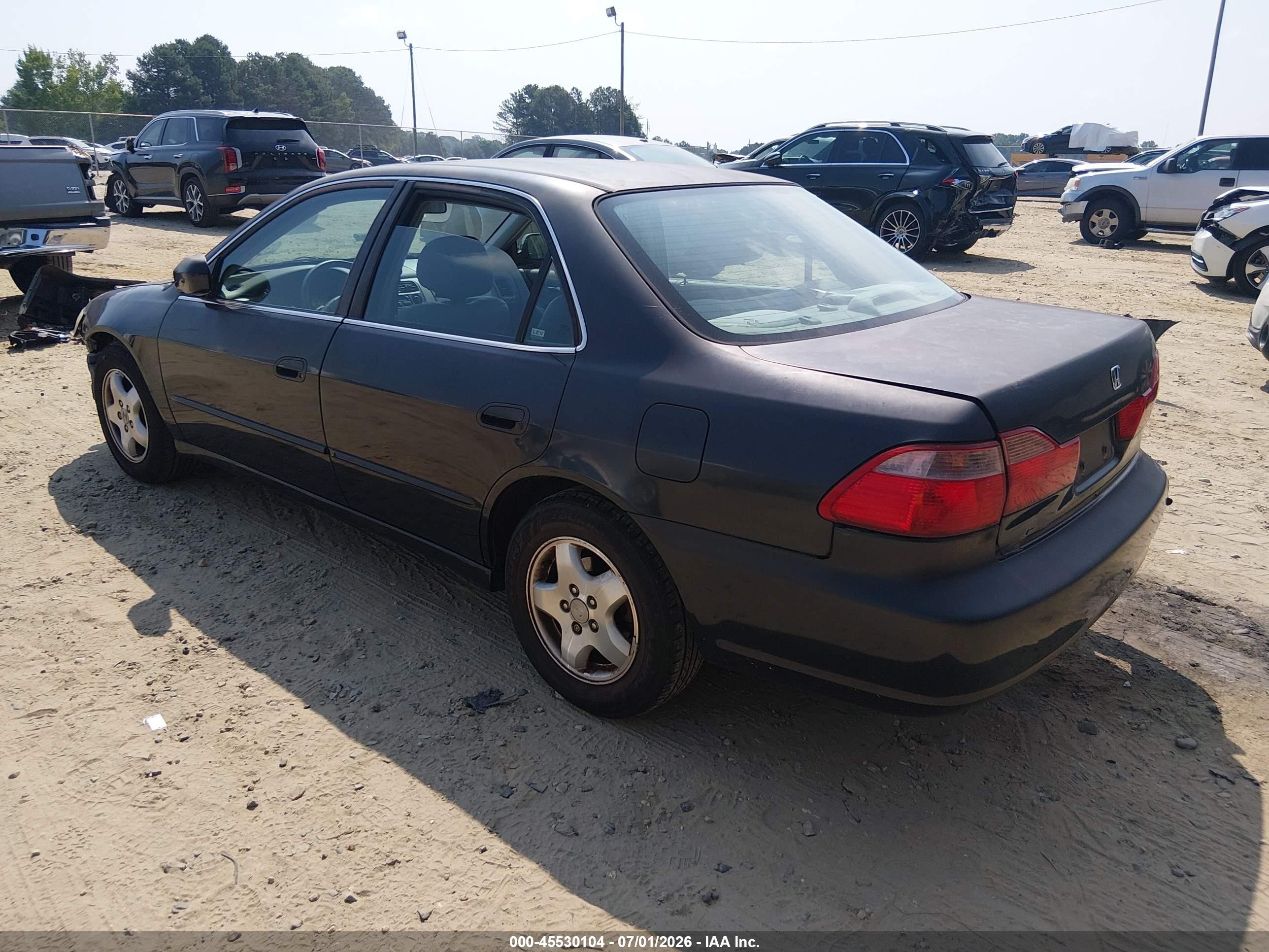 2000 Honda Accord 3.0 Ex Черный vin: 1HGCG1651YA089568
