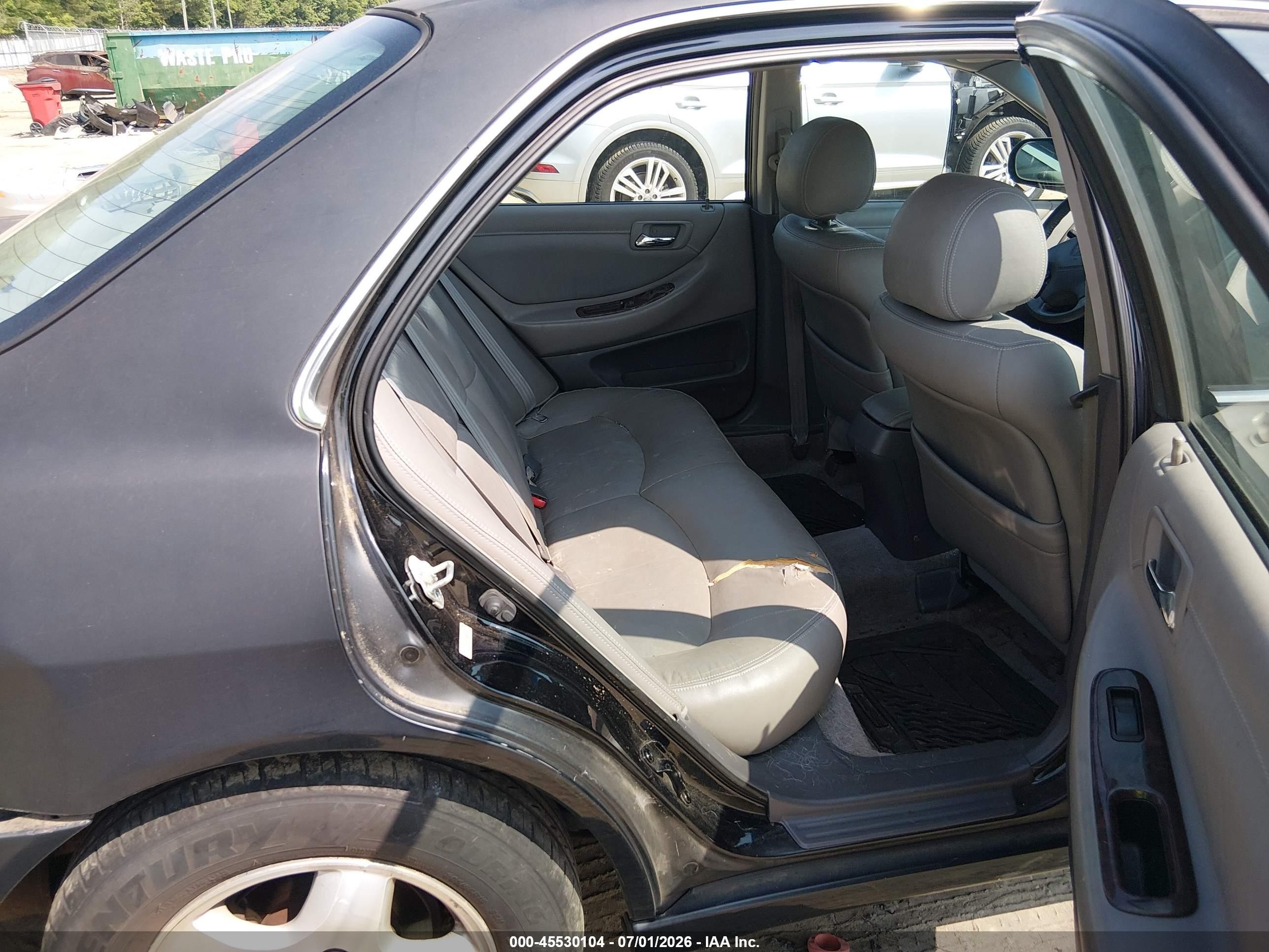 2000 Honda Accord 3.0 Ex Черный vin: 1HGCG1651YA089568