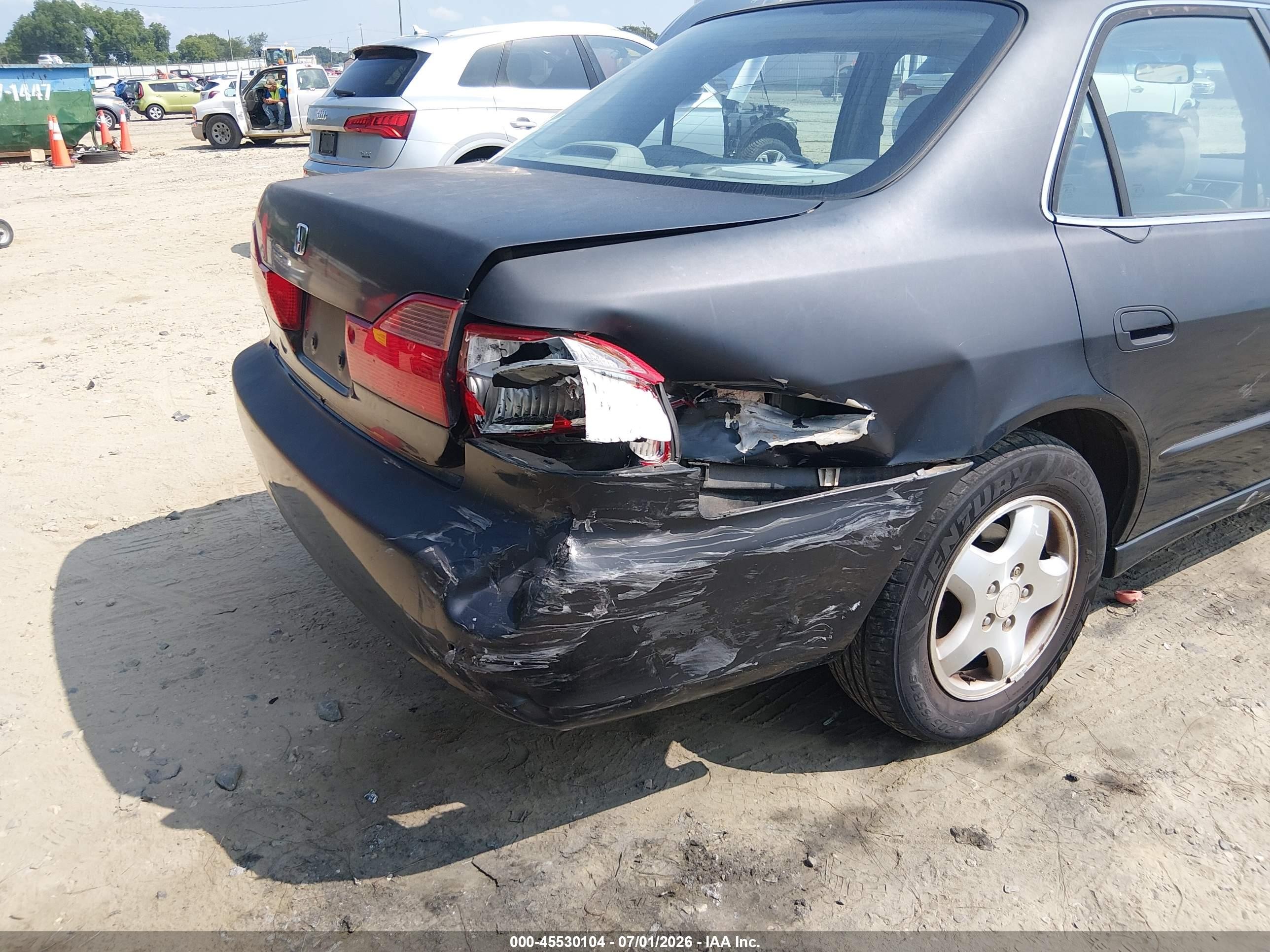 2000 Honda Accord 3.0 Ex Черный vin: 1HGCG1651YA089568