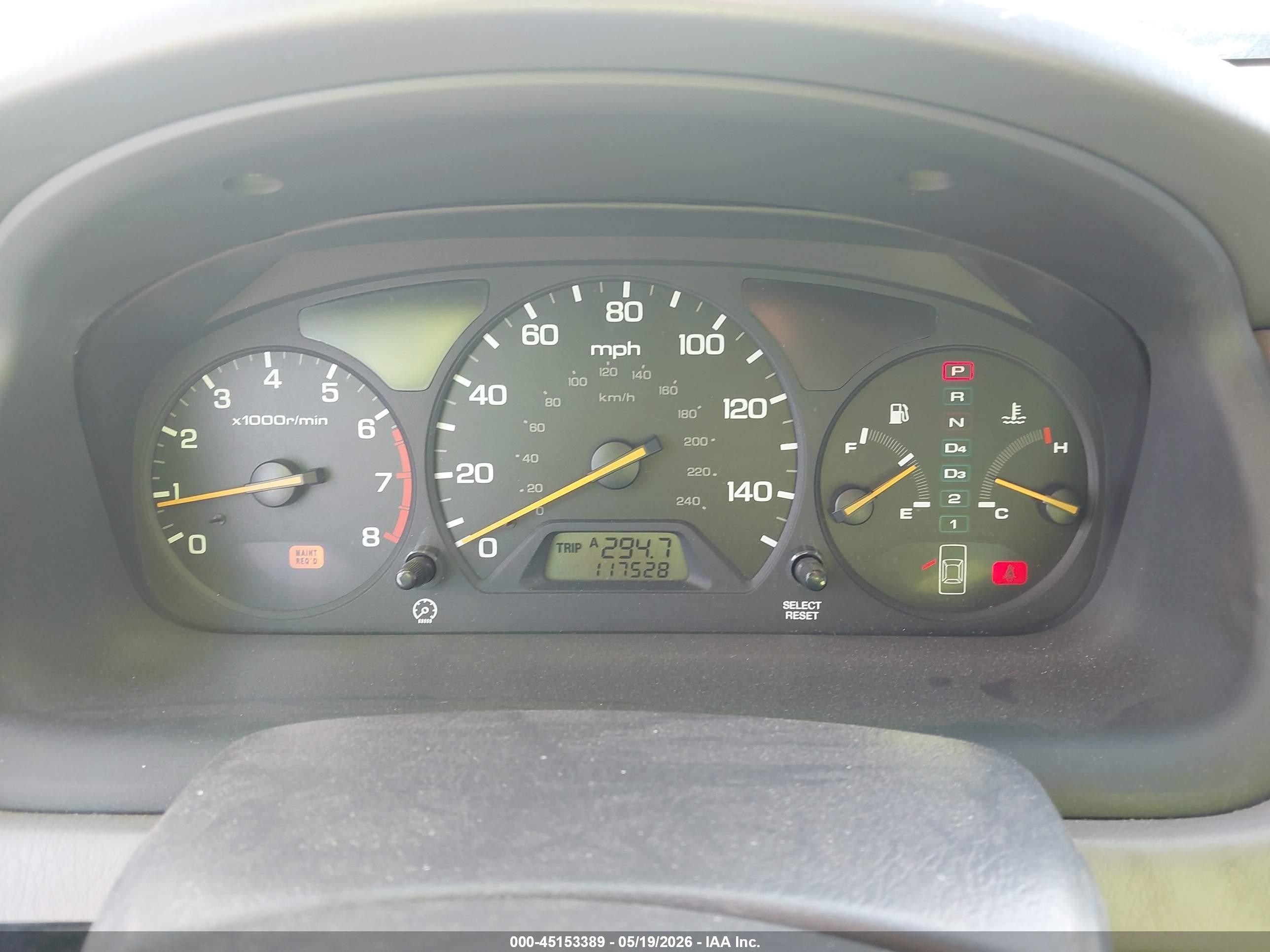 2002 Honda Accord 3.0 Ex Silver vin: 1HGCG16522A018144