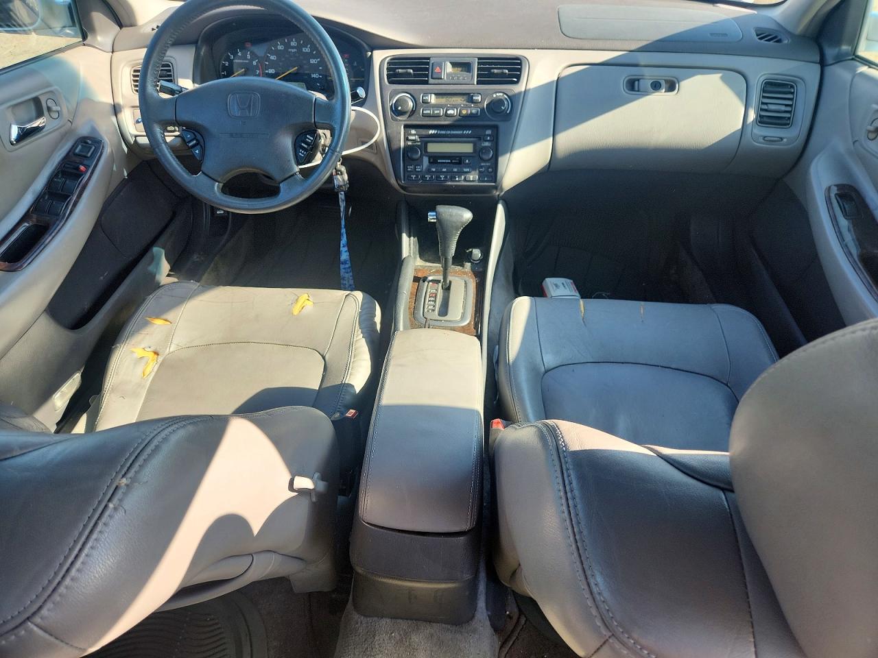 2002 Honda Accord Ex Silver vin: 1HGCG16522A050009