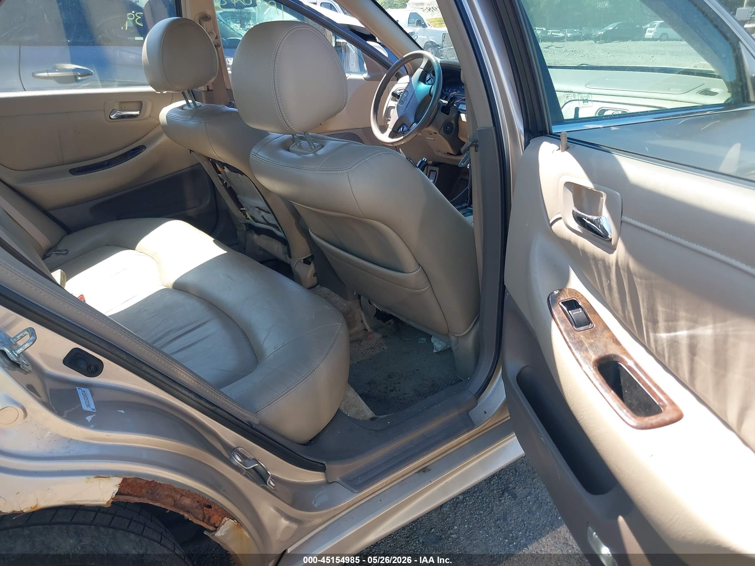 2002 Honda Accord 3.0 Ex Желто-коричневый vin: 1HGCG16522A052648