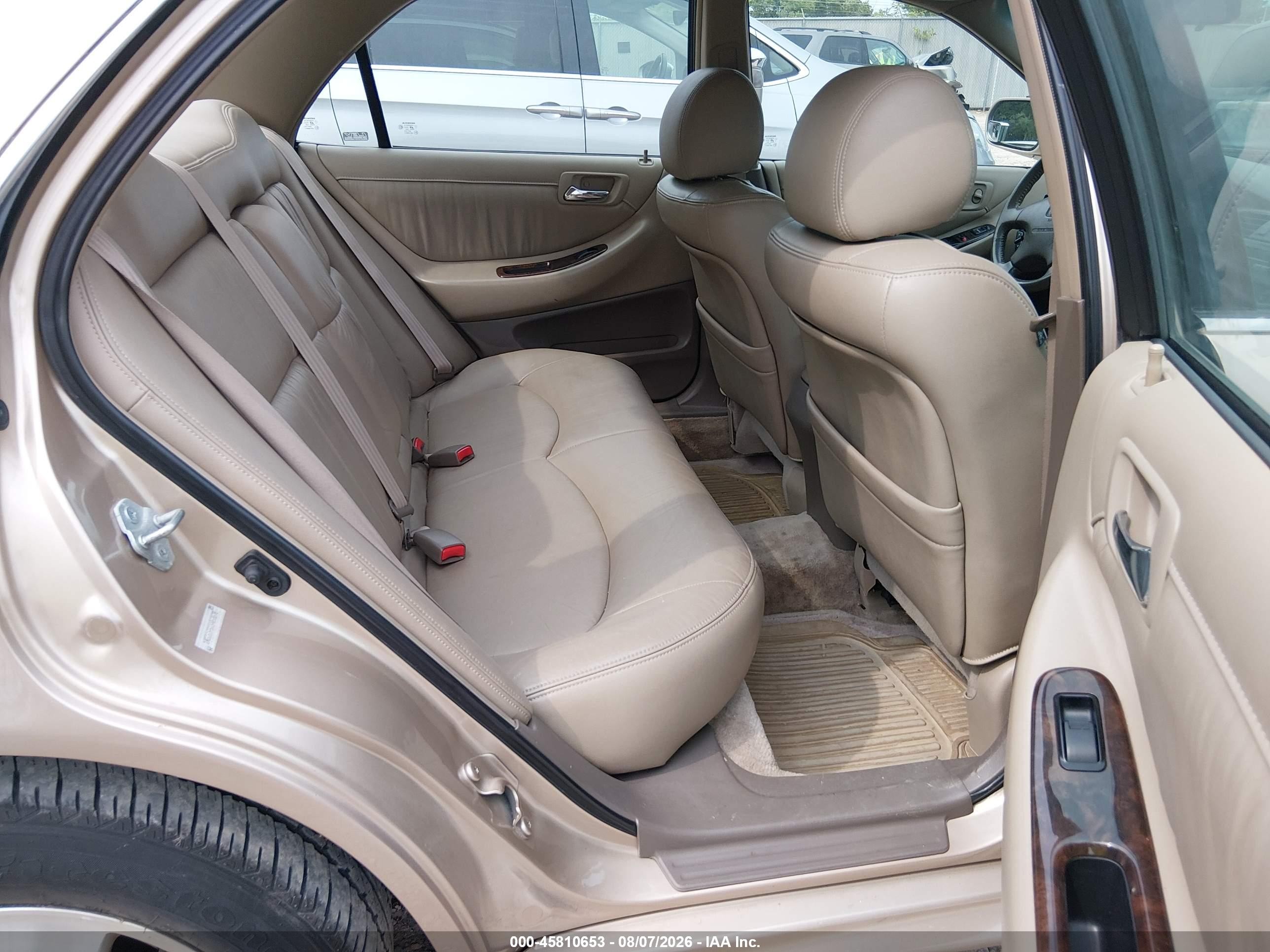 2002 Honda Accord 3.0 Ex Tan vin: 1HGCG16522A068879