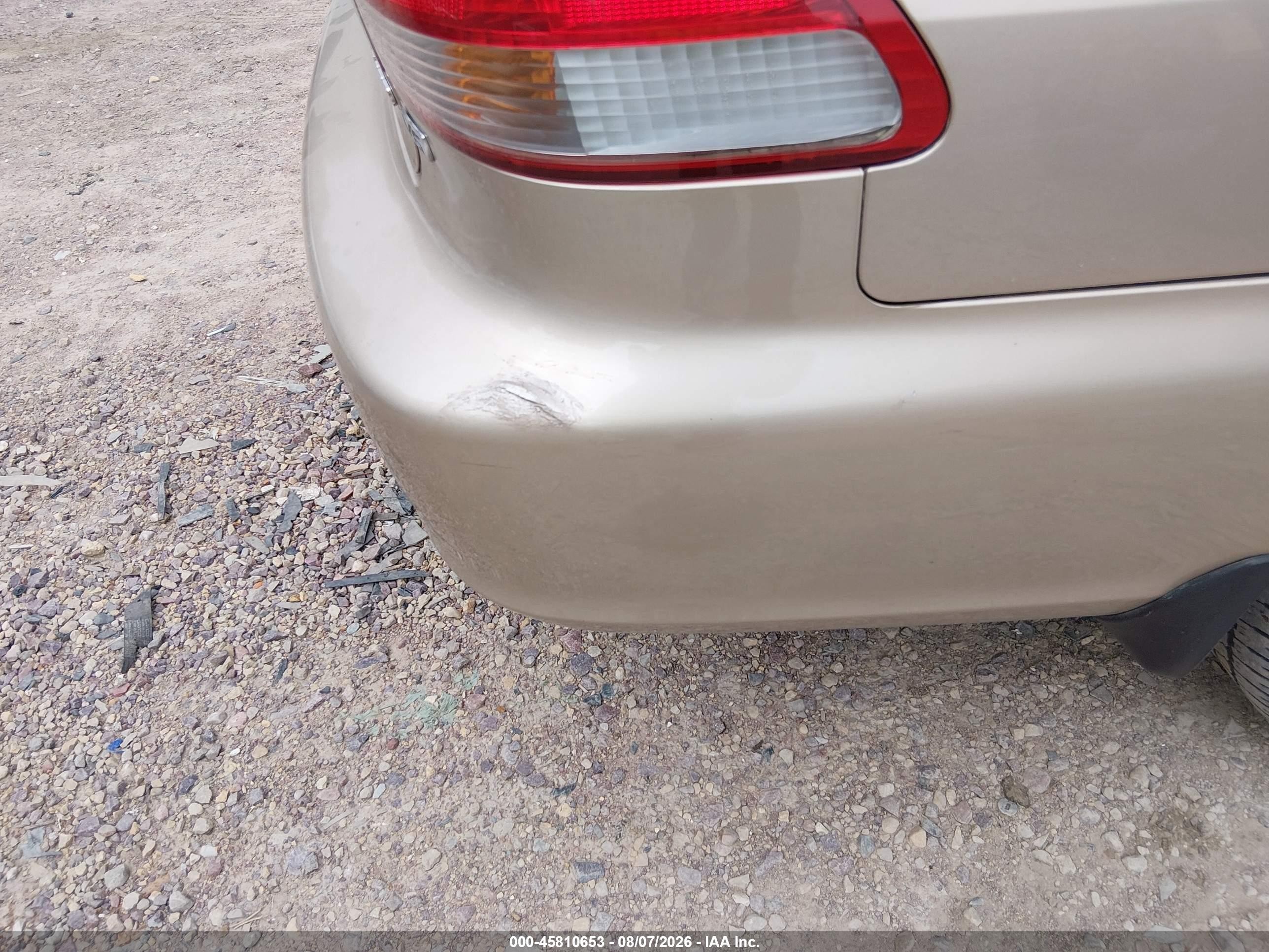 2002 Honda Accord 3.0 Ex Tan vin: 1HGCG16522A068879