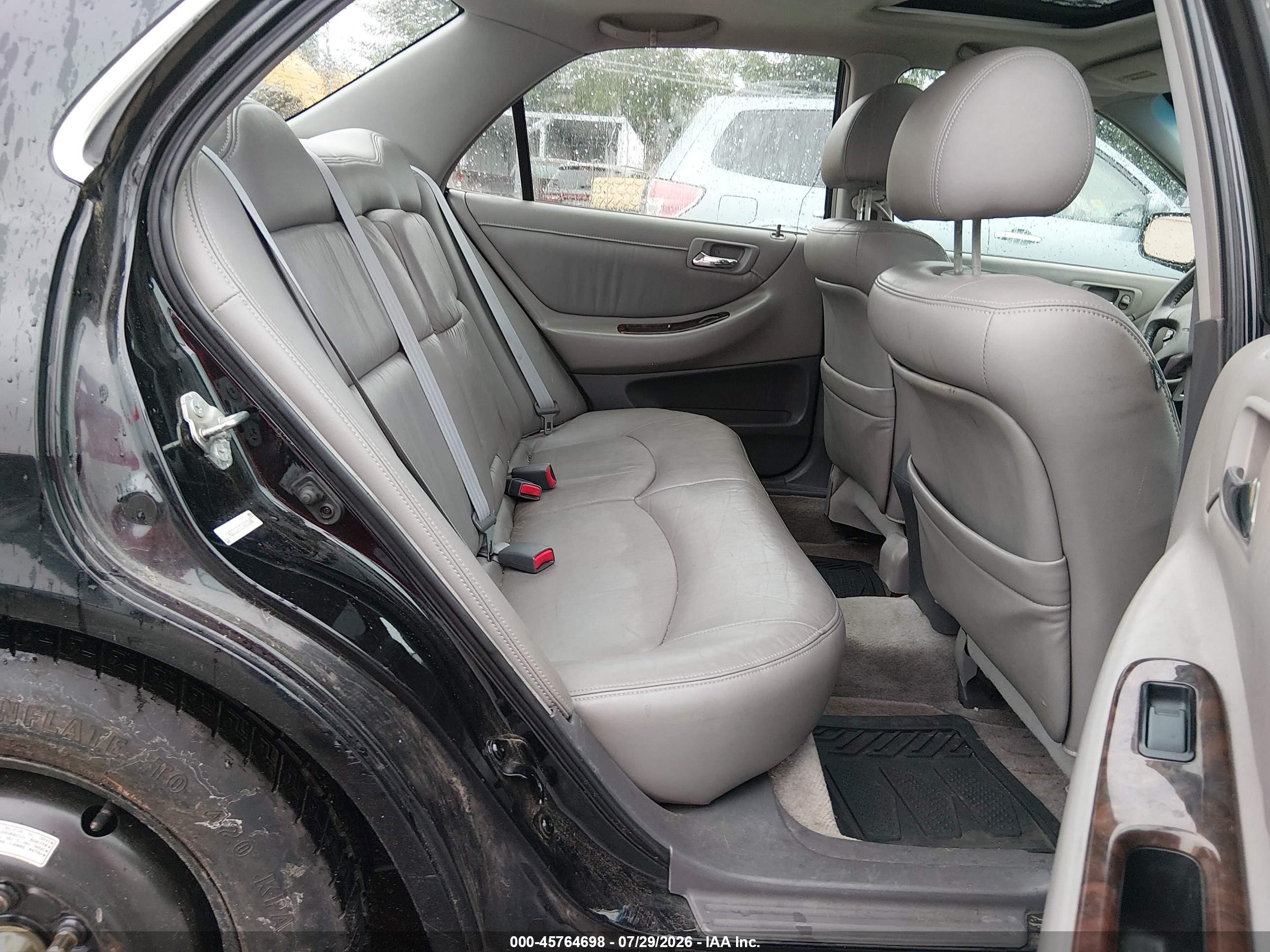 2002 Honda Accord 3.0 Ex Black vin: 1HGCG16522A083348