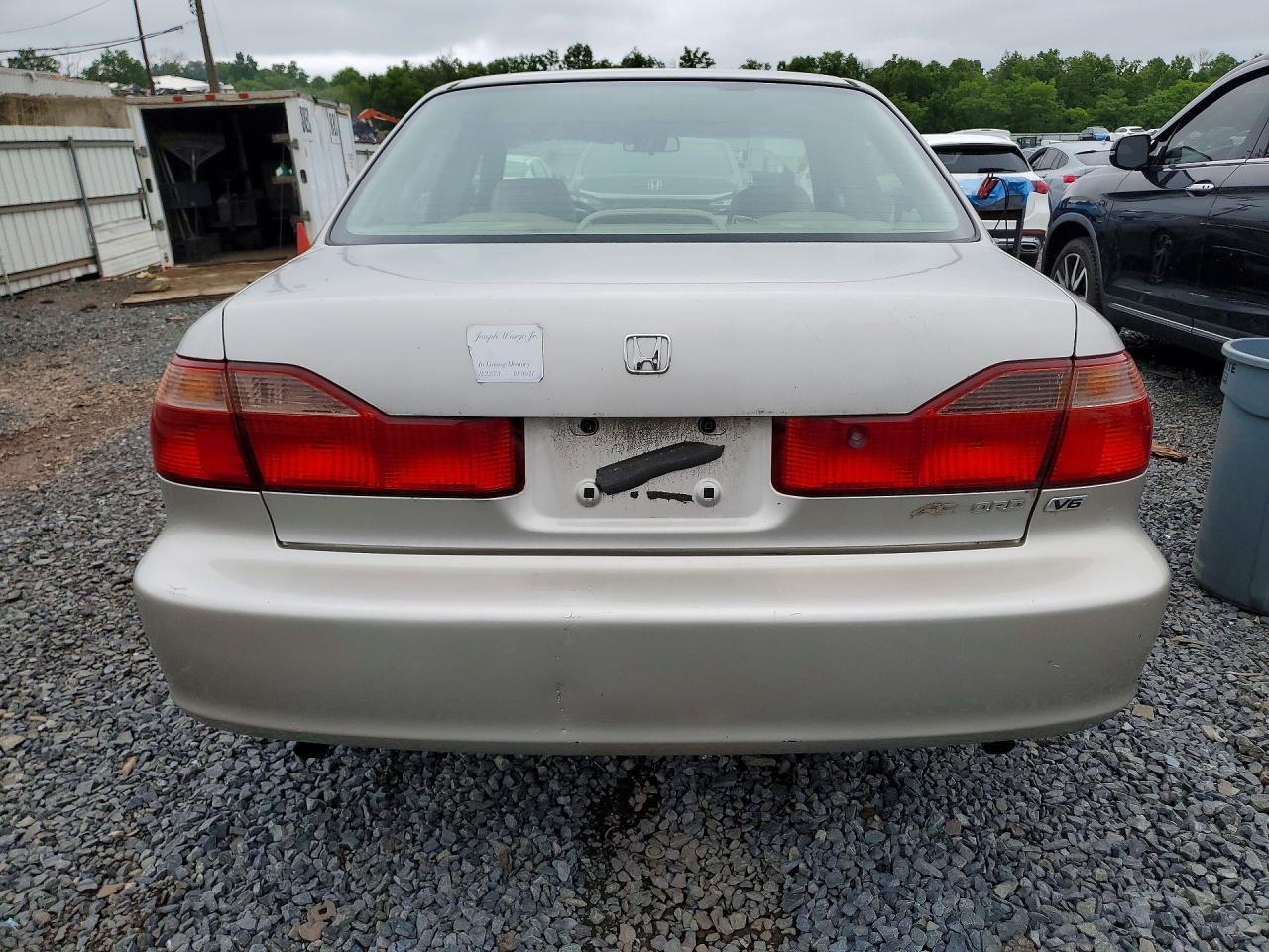 1998 Honda Accord Ex Tan vin: 1HGCG1652WA040716