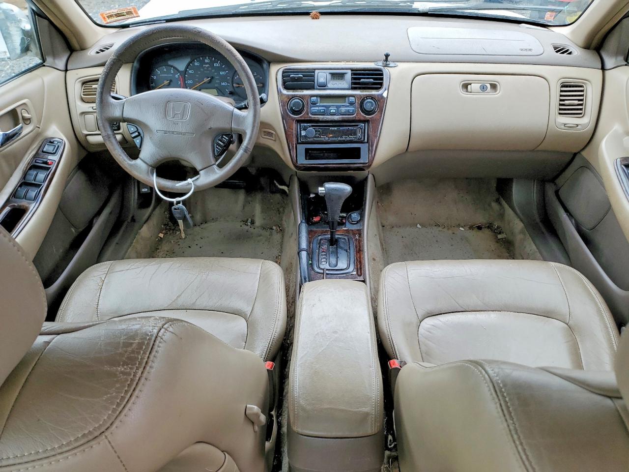 1998 Honda Accord Ex Tan vin: 1HGCG1652WA040716
