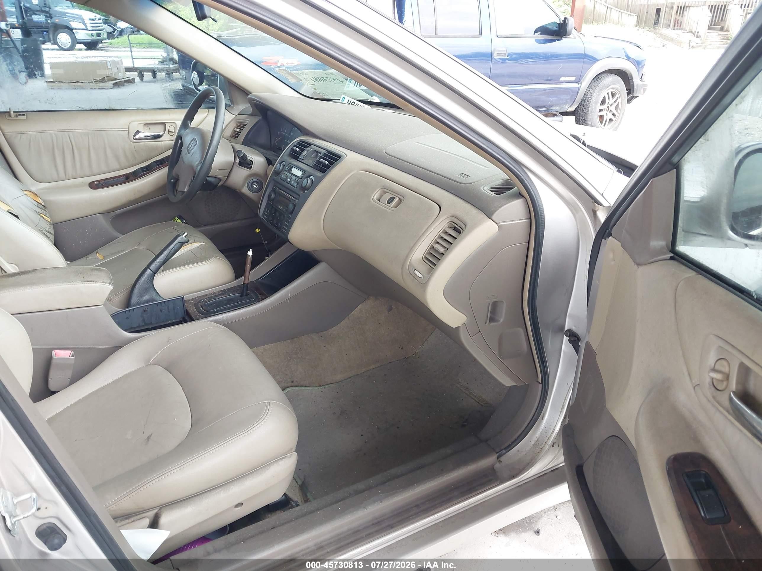 1999 Honda Accord Ex V6 Серебряный vin: 1HGCG1652XA032584