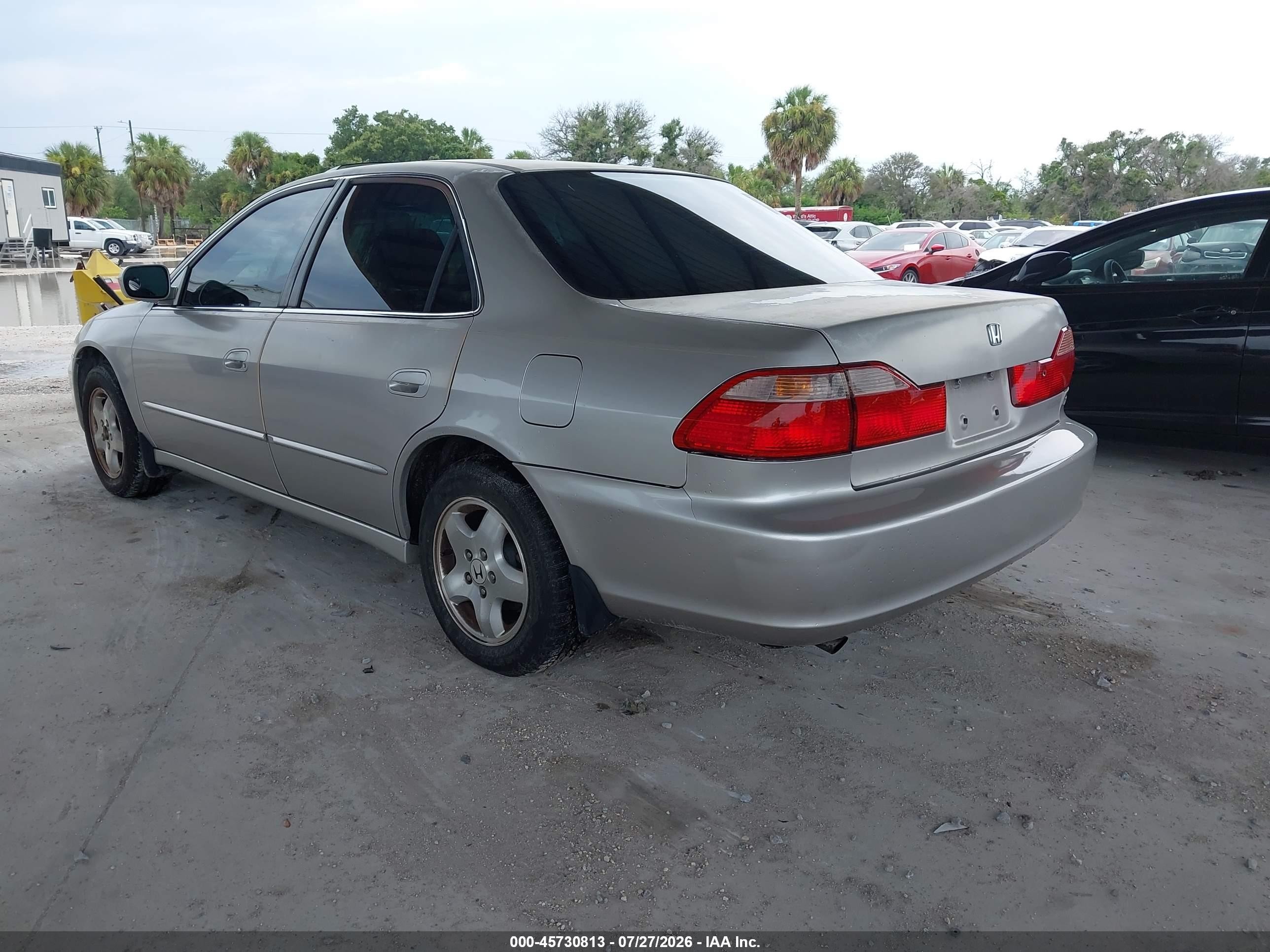 1999 Honda Accord Ex V6 Серебряный vin: 1HGCG1652XA032584