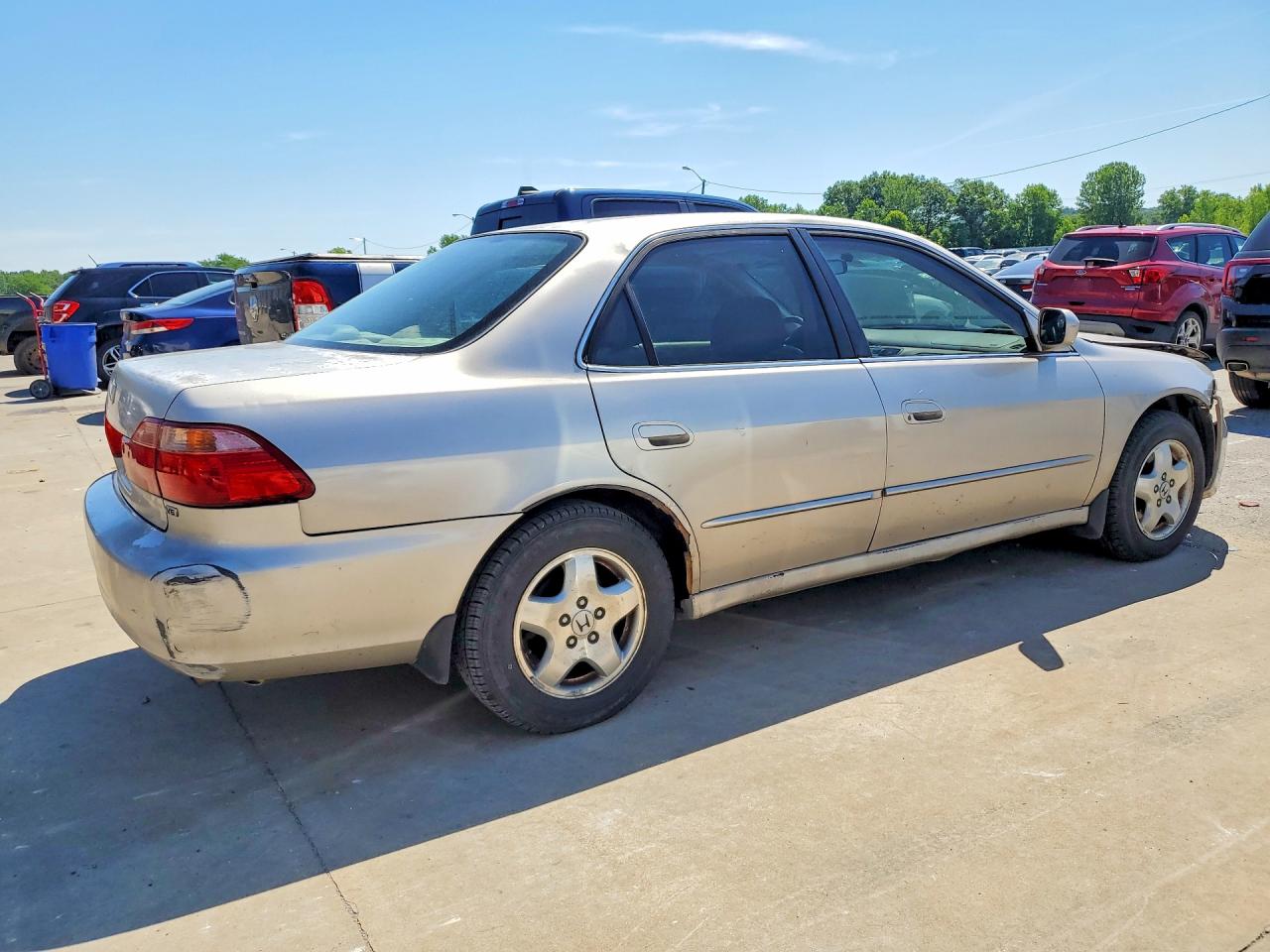1999 Honda Accord Ex Silver vin: 1HGCG1652XA036831