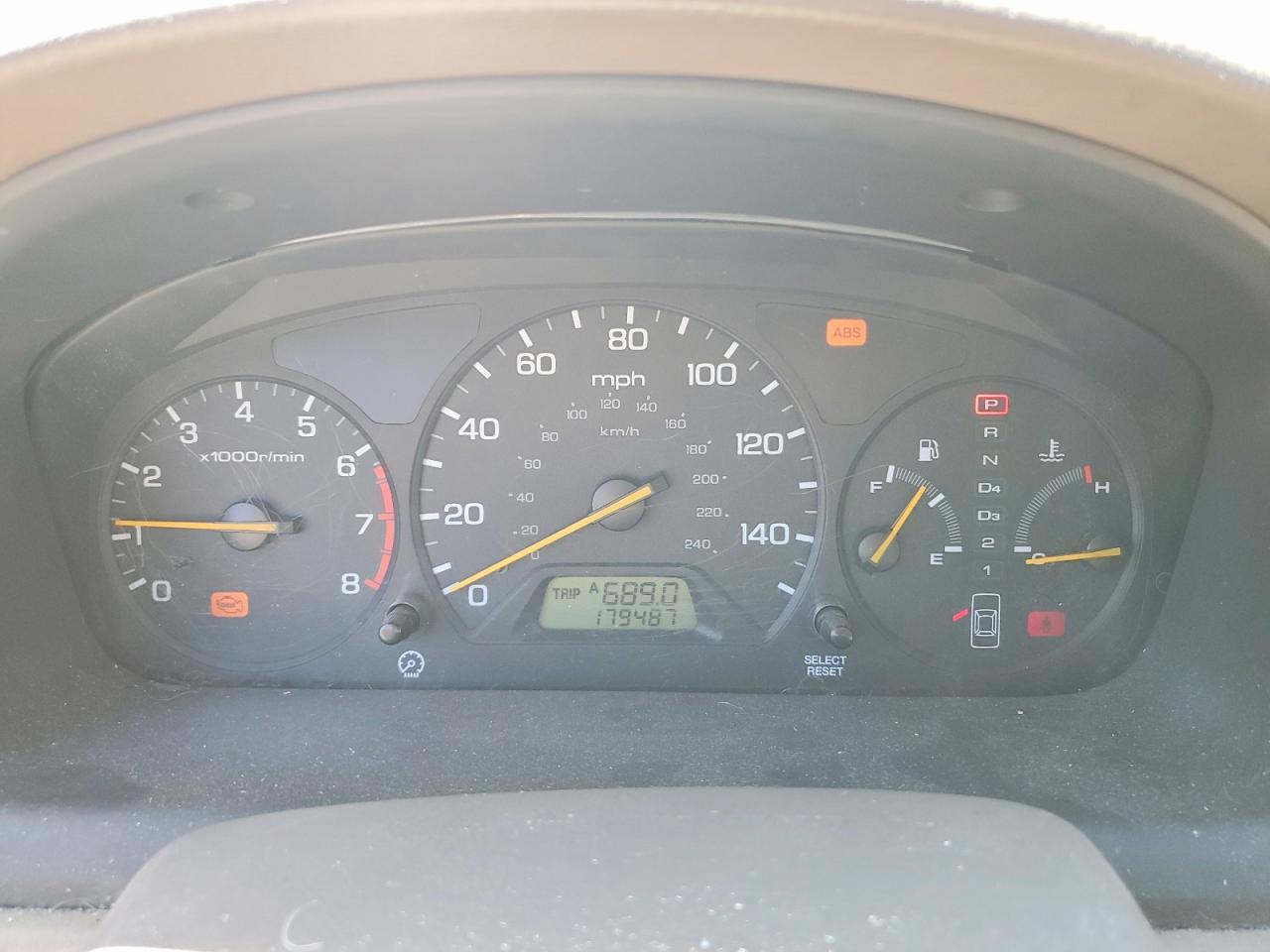 1999 Honda Accord Ex Silver vin: 1HGCG1652XA036831