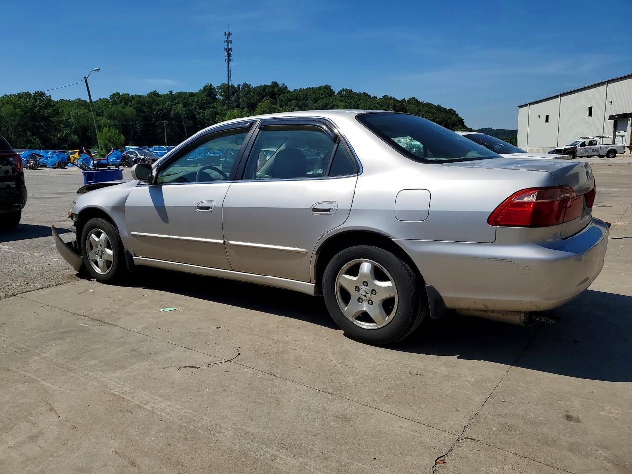 1999 Honda Accord Ex Silver vin: 1HGCG1652XA036831