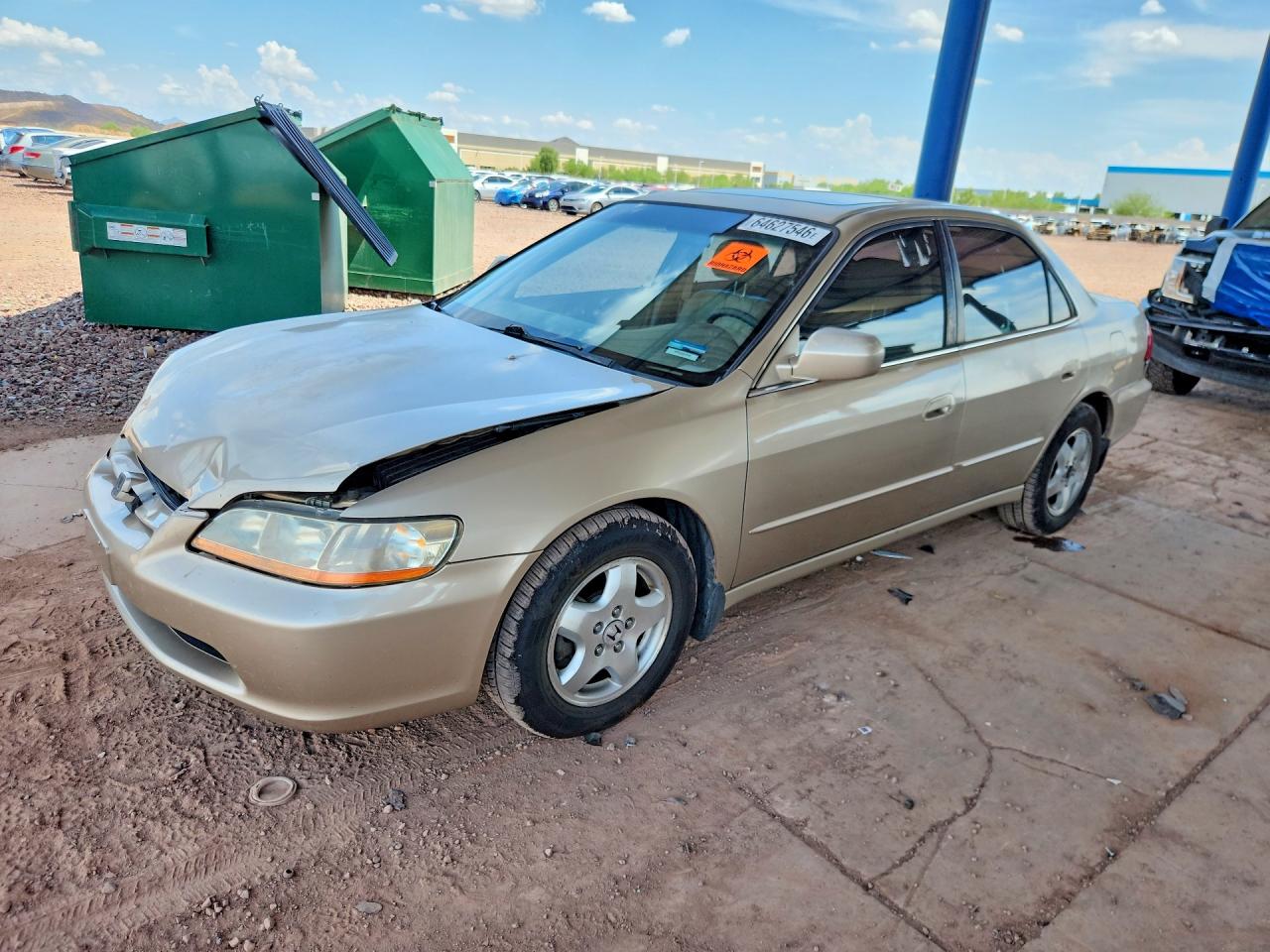 2000 Honda Accord Ex Gold vin: 1HGCG1652YA056305