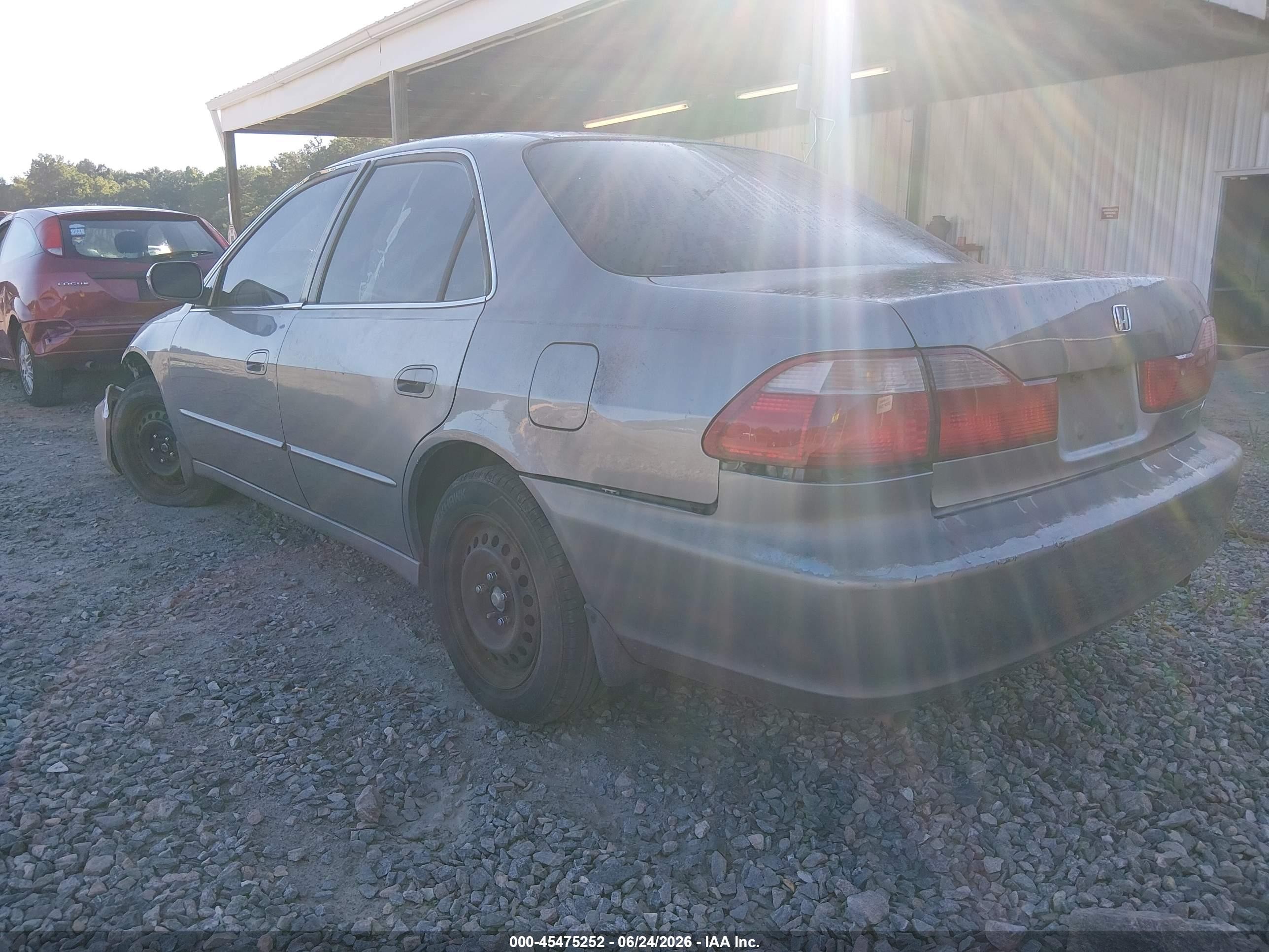 2000 Honda Accord 3.0 Ex Gray vin: 1HGCG1652YA060211
