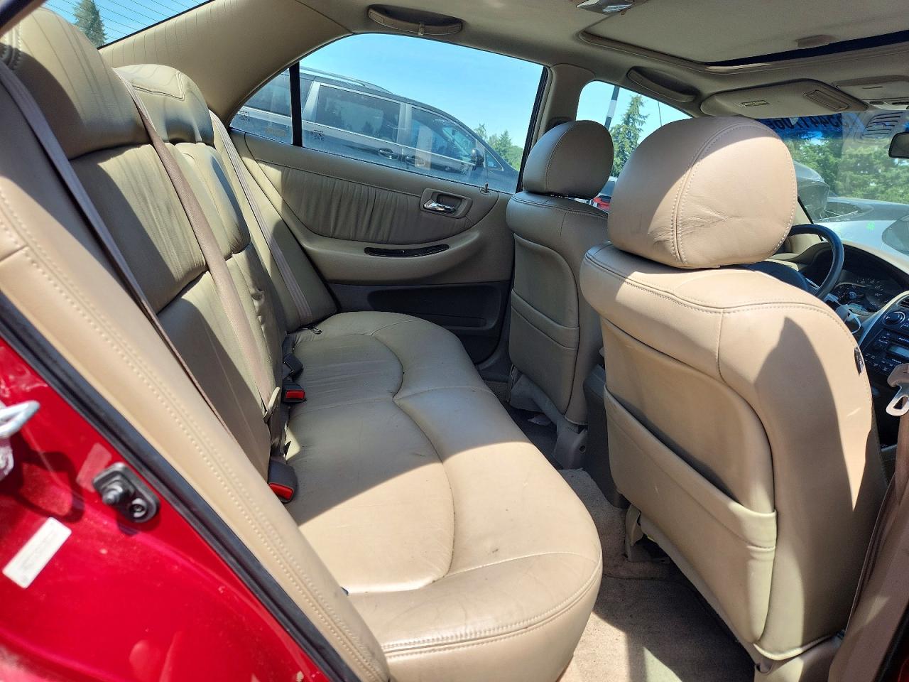 2001 Honda Accord Ex Burgundy vin: 1HGCG16531A001223
